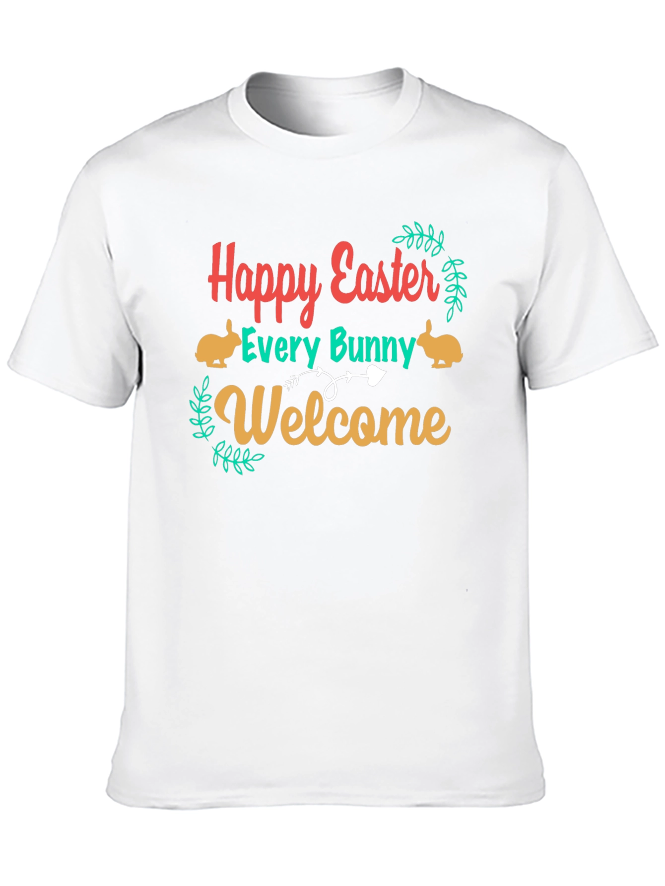 Happy Easter Every Bunny Welcome T-Shirt