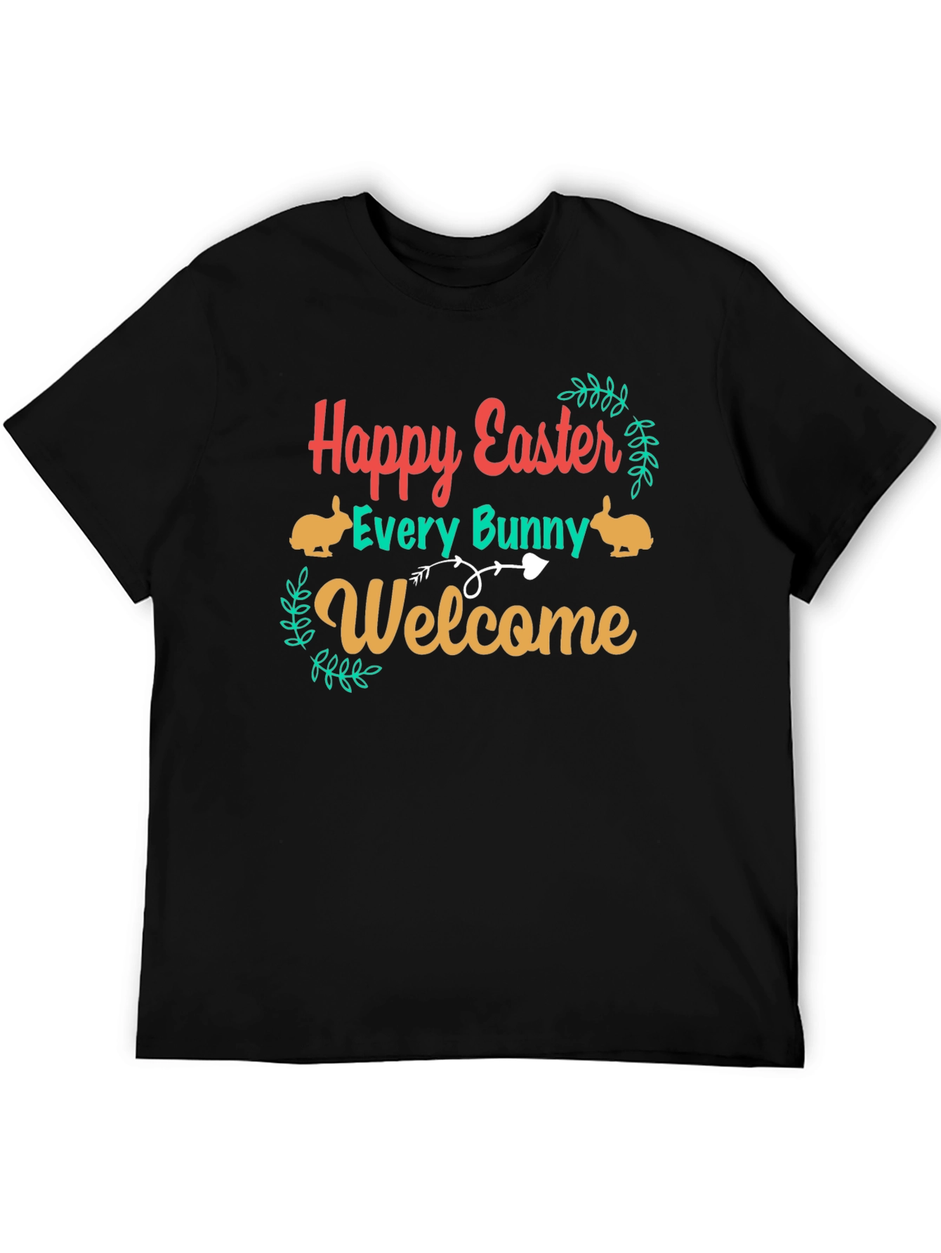 Happy Easter Every Bunny Welcome T-Shirt