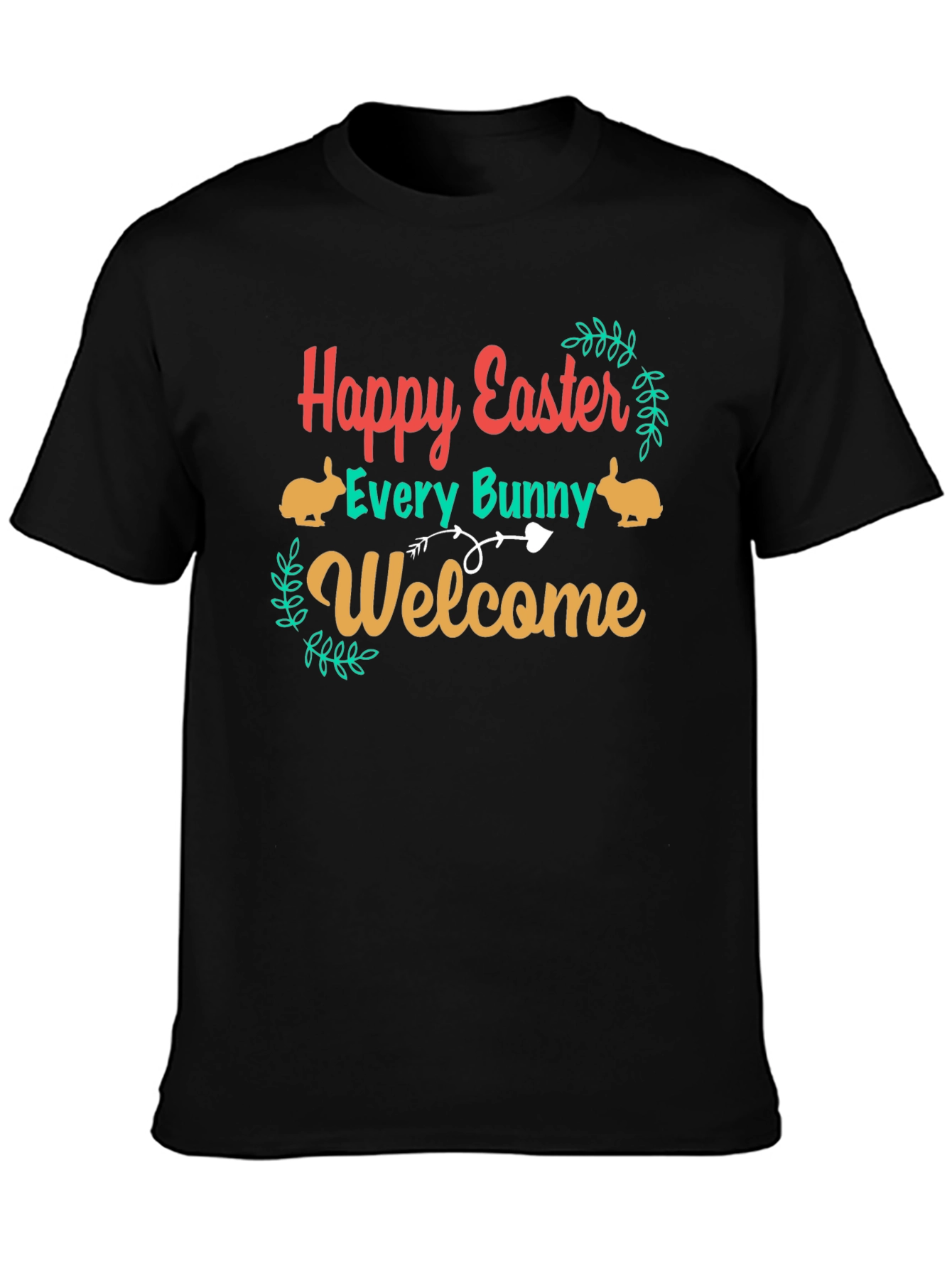Happy Easter Every Bunny Welcome T-Shirt