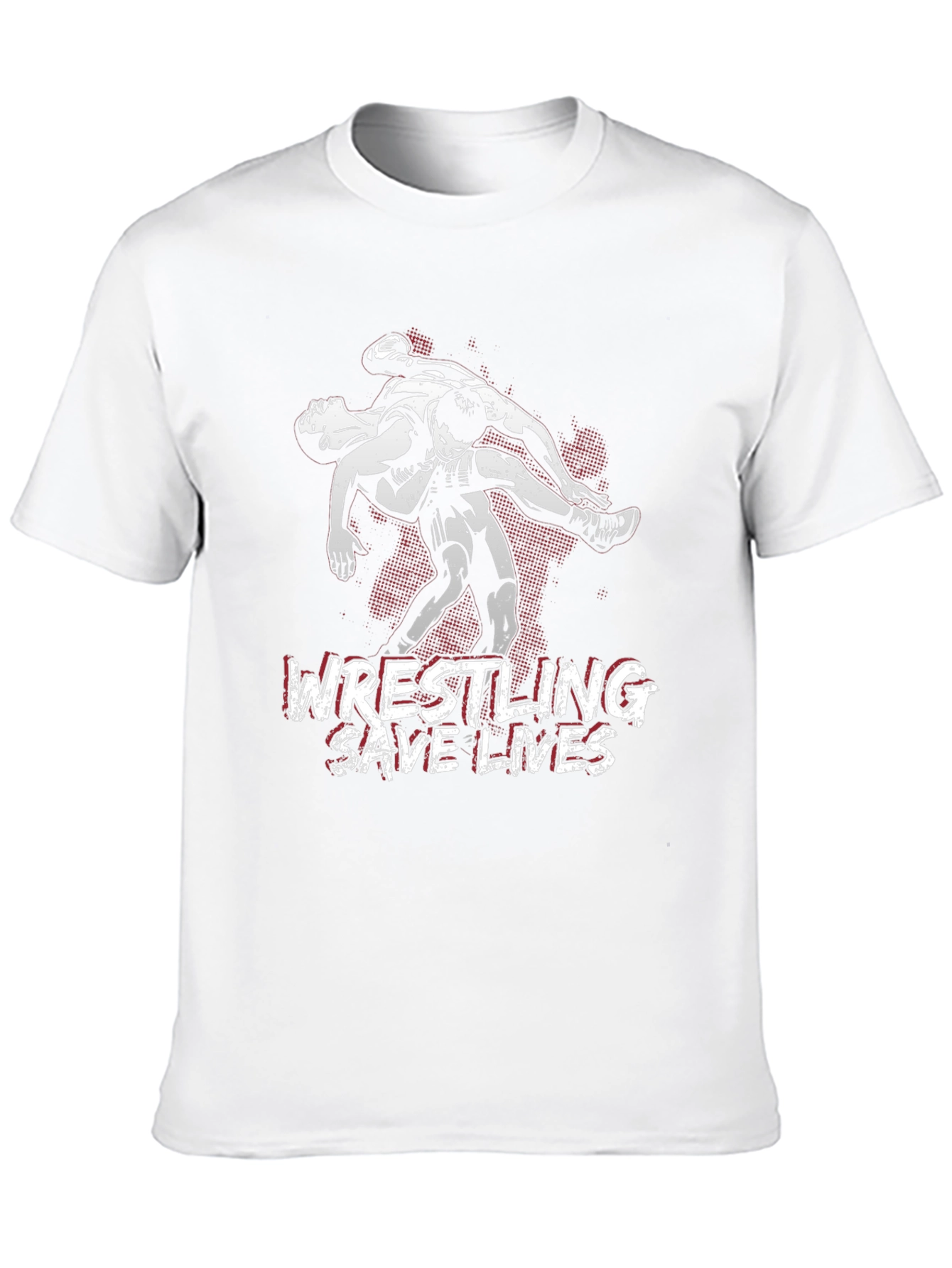 Wrestling Saves Lives Graphic T-Shirt