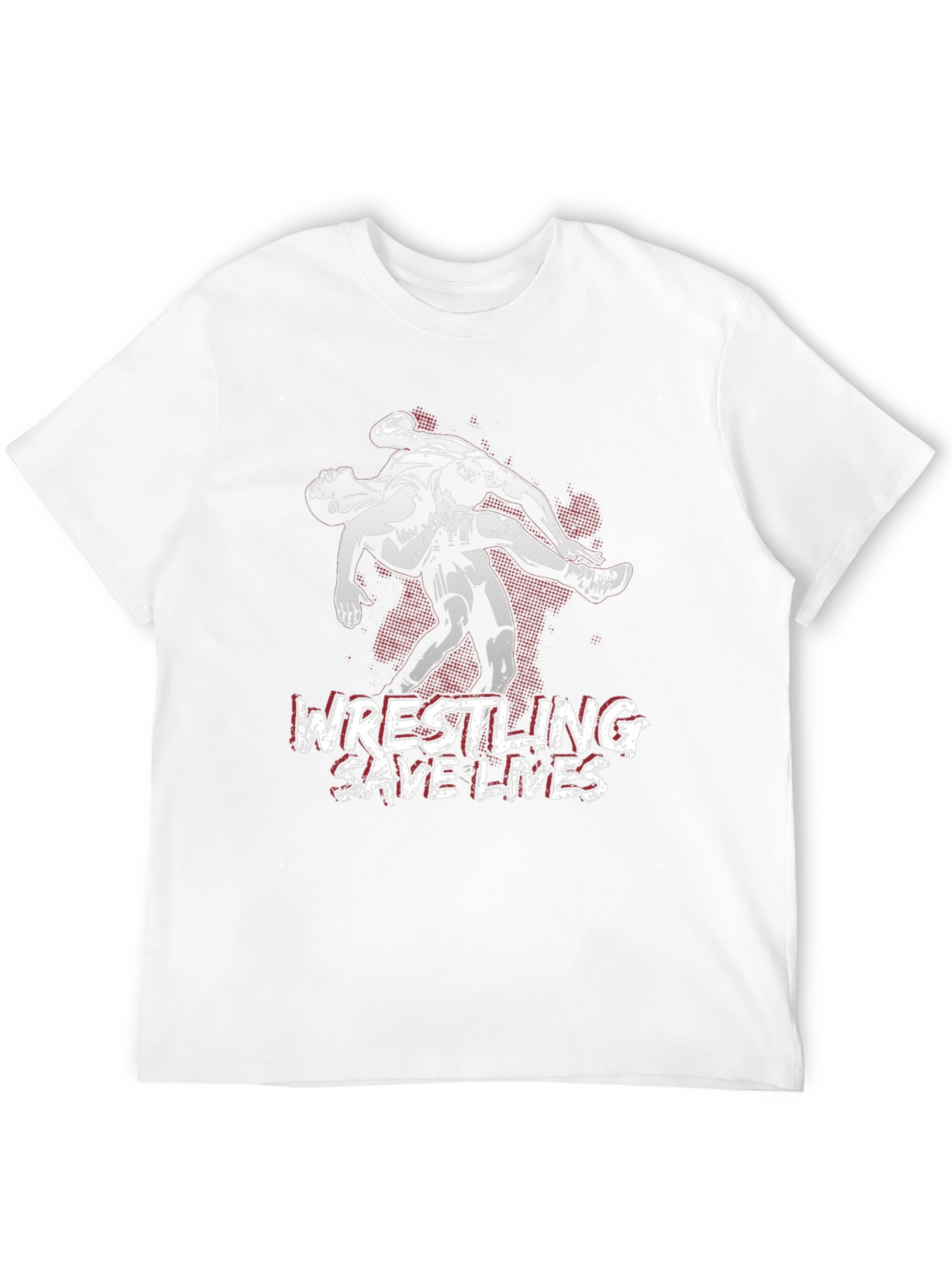 Wrestling Saves Lives Graphic T-Shirt