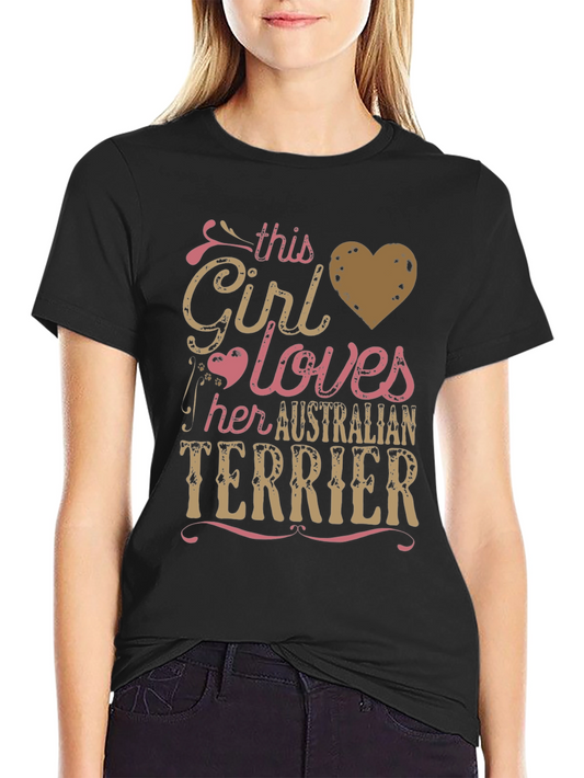 Australian Terrier Girls T-Shirt