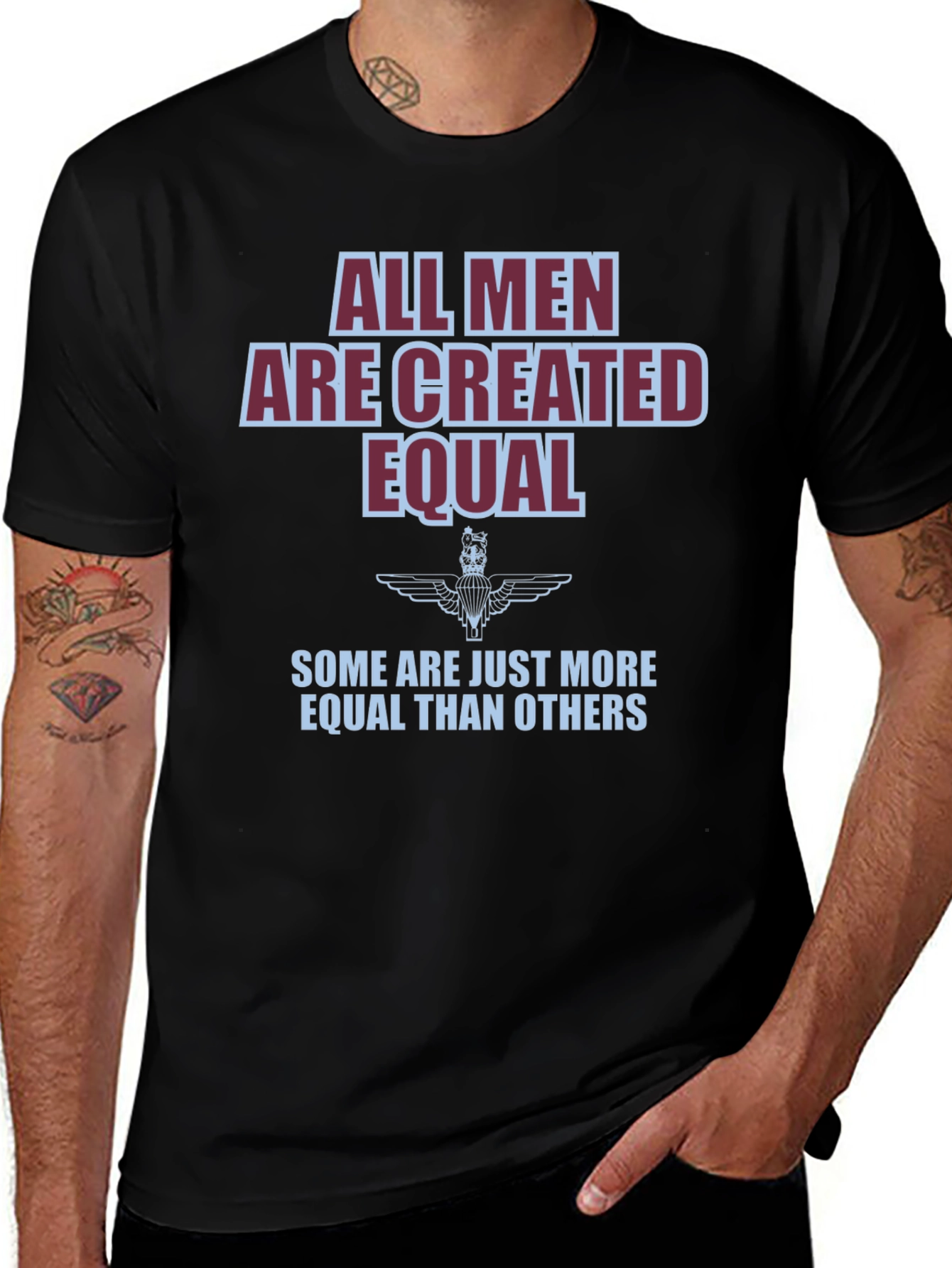 All Men Are Created Equal Graphic T-Shirt