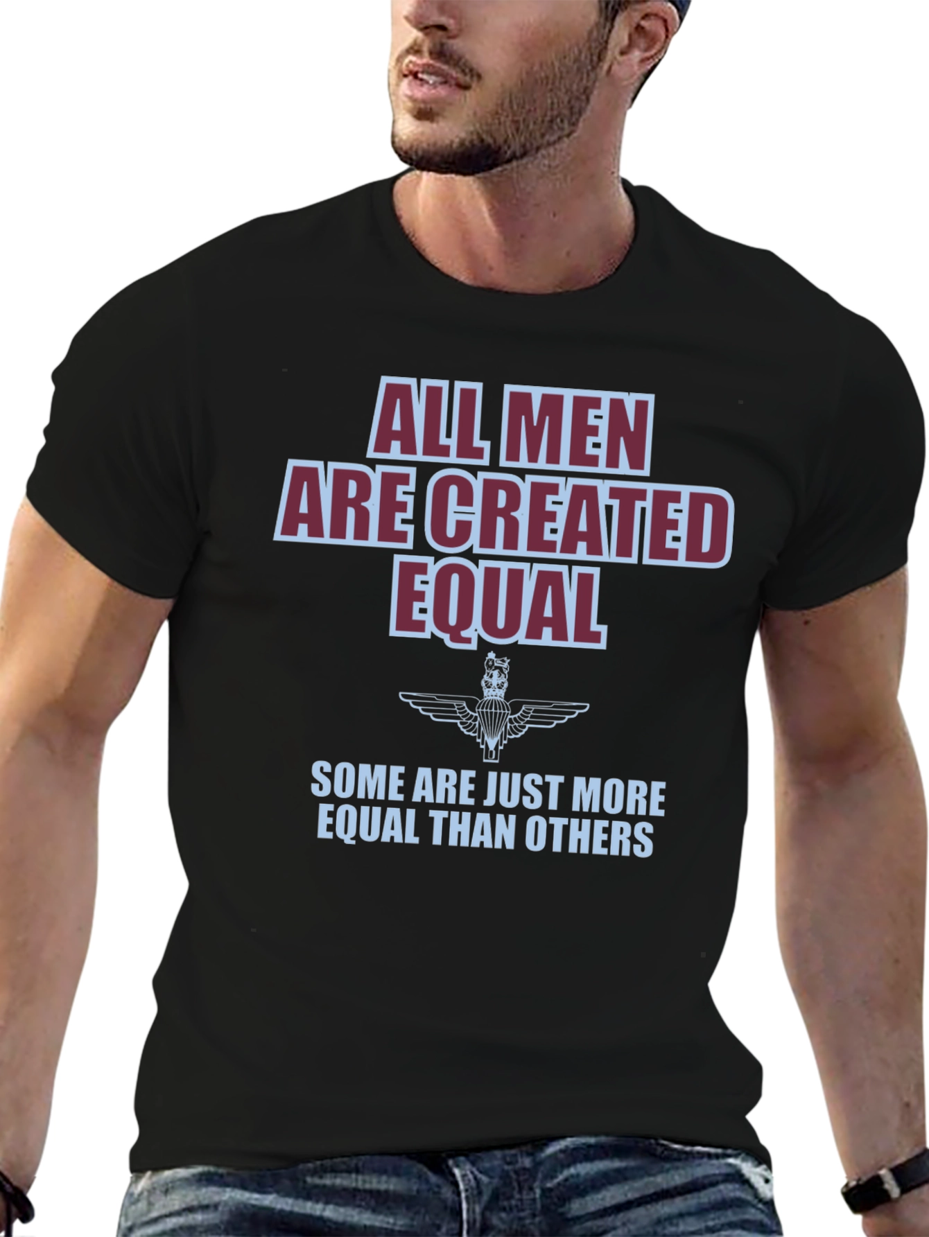 All Men Are Created Equal Graphic T-Shirt