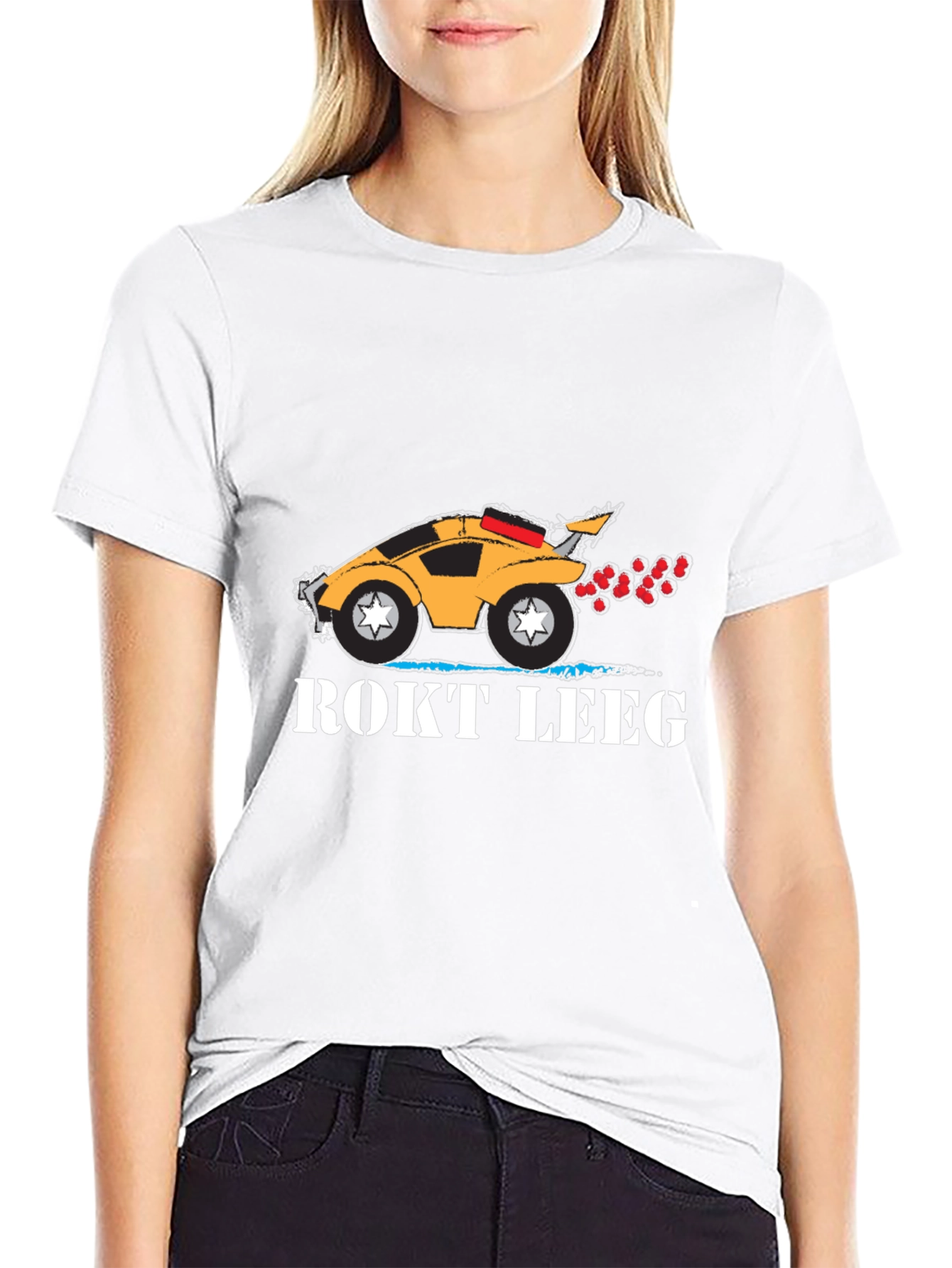 ROKT LEEG Black T-Shirt