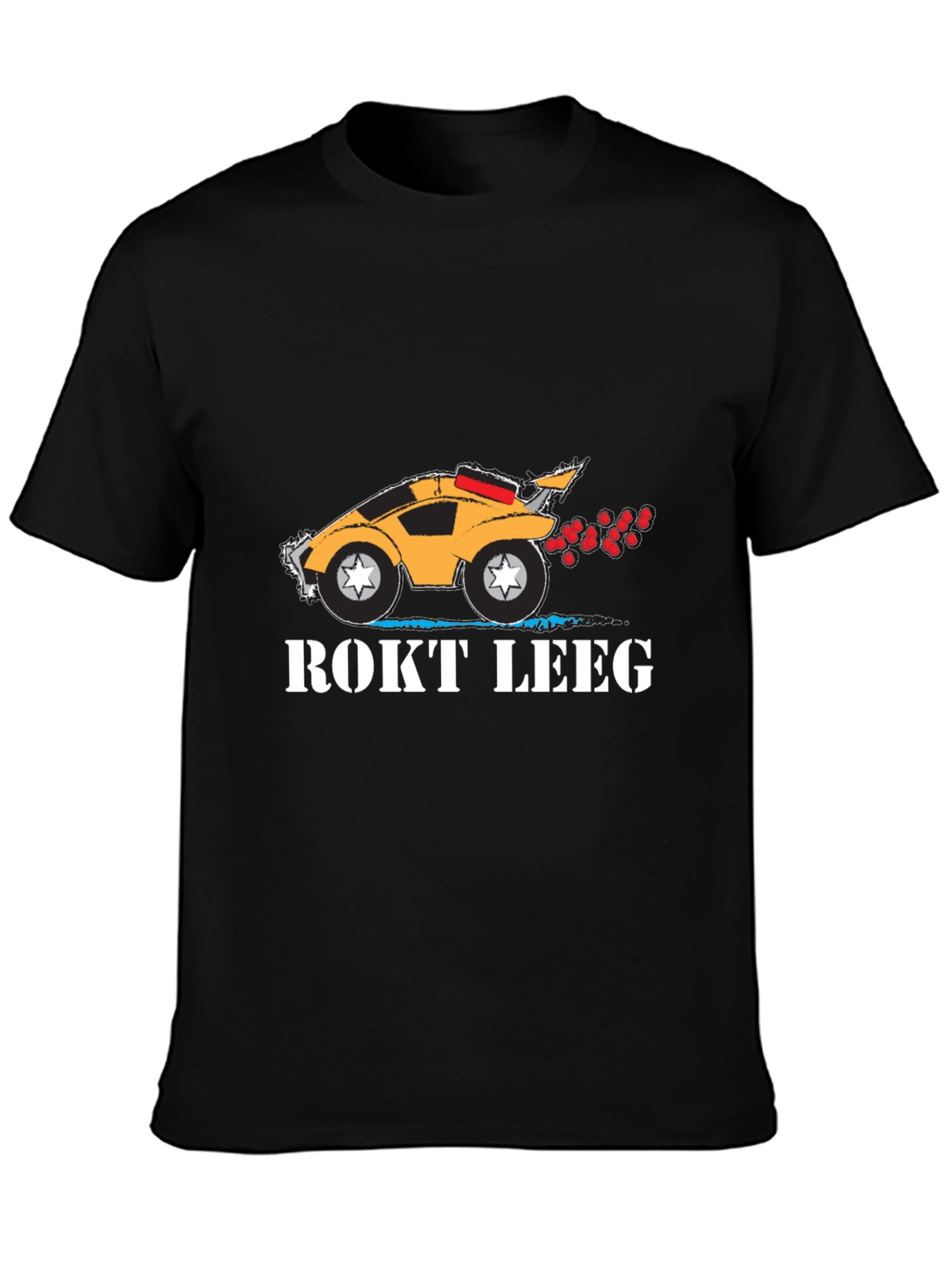 ROKT LEEG Black T-Shirt