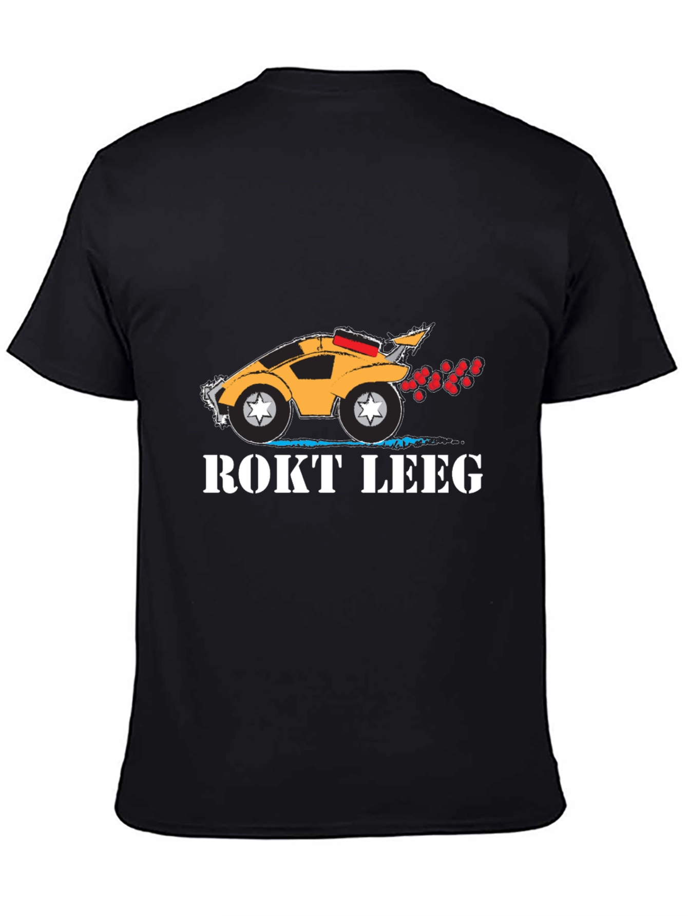 ROKT LEEG Black T-Shirt