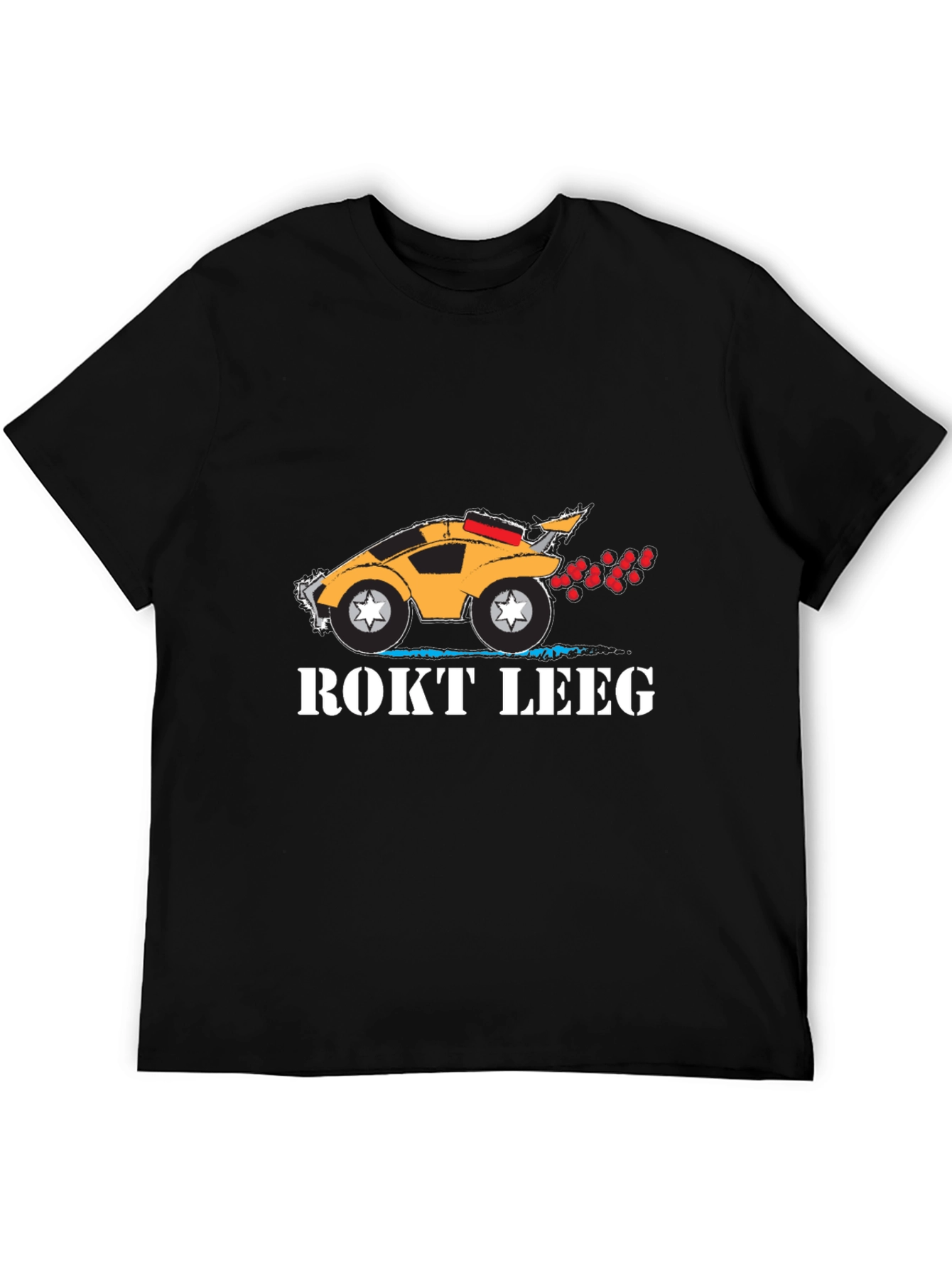 ROKT LEEG Black T-Shirt