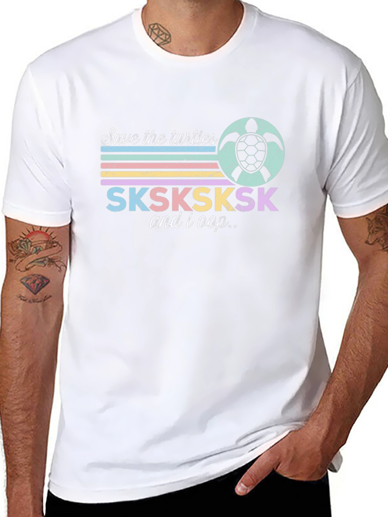 Save the Turtles T-Shirt | SKSKSK and I Oop