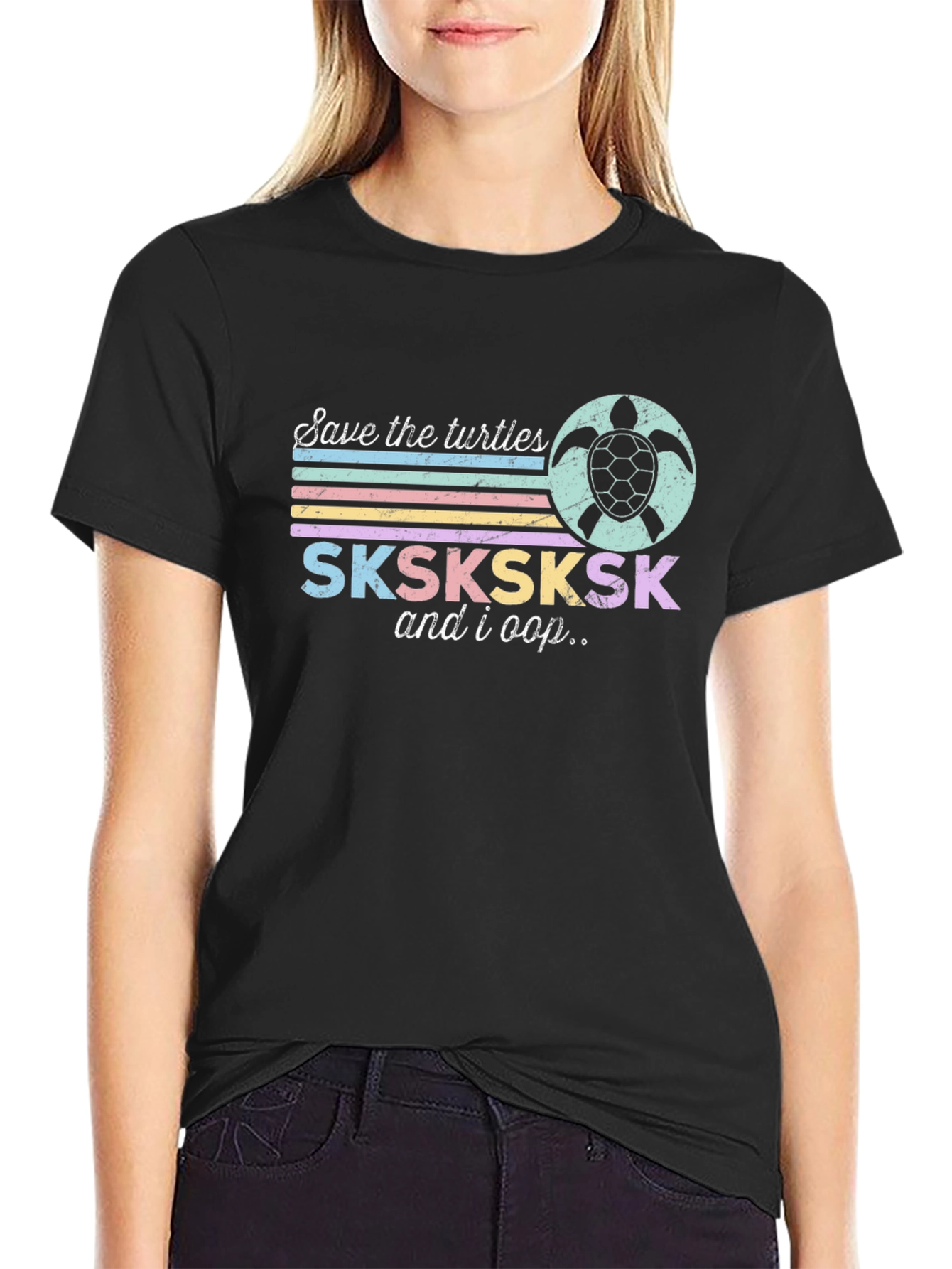 Save the Turtles T-Shirt | SKSKSK and I Oop