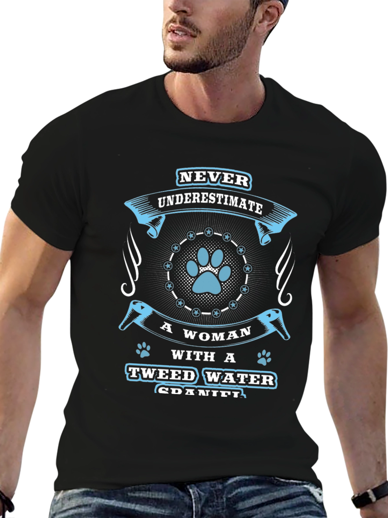 Tweed Water Spaniel Woman T-Shirt