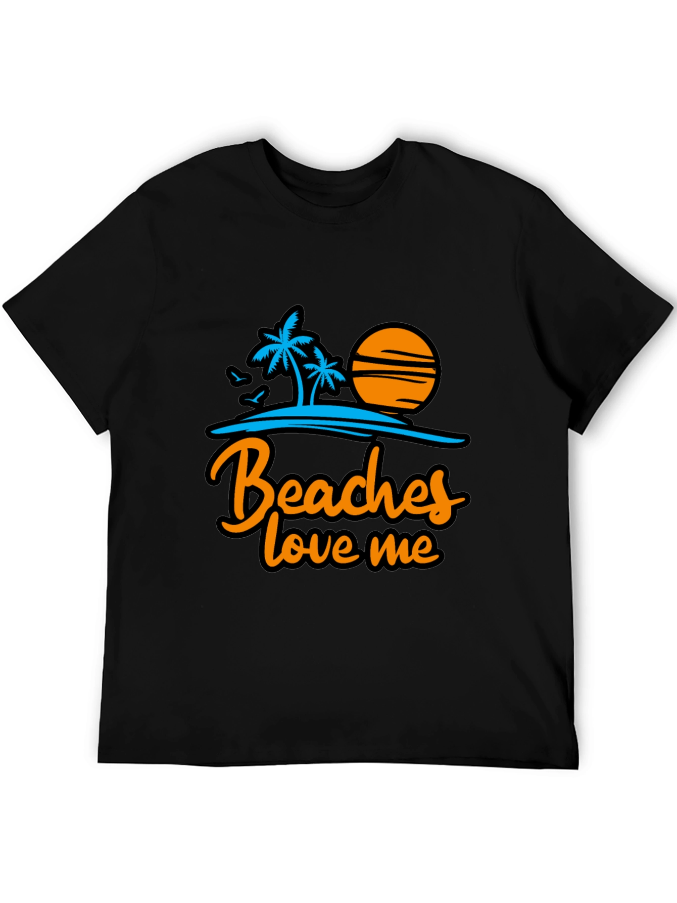 Beaches Love Me Graphic Tee - Summer Vacation Shirt