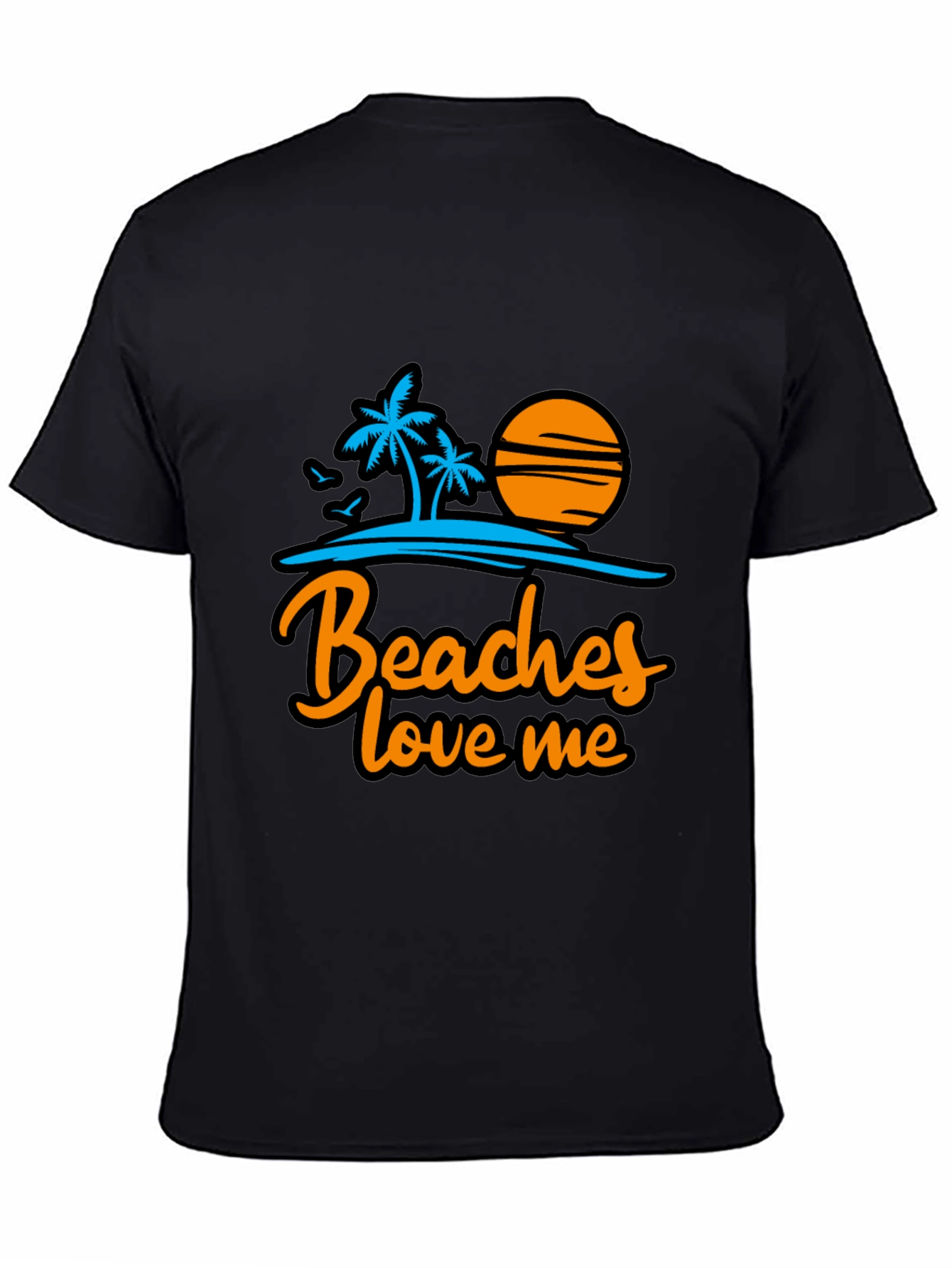 Beaches Love Me Graphic Tee - Summer Vacation Shirt