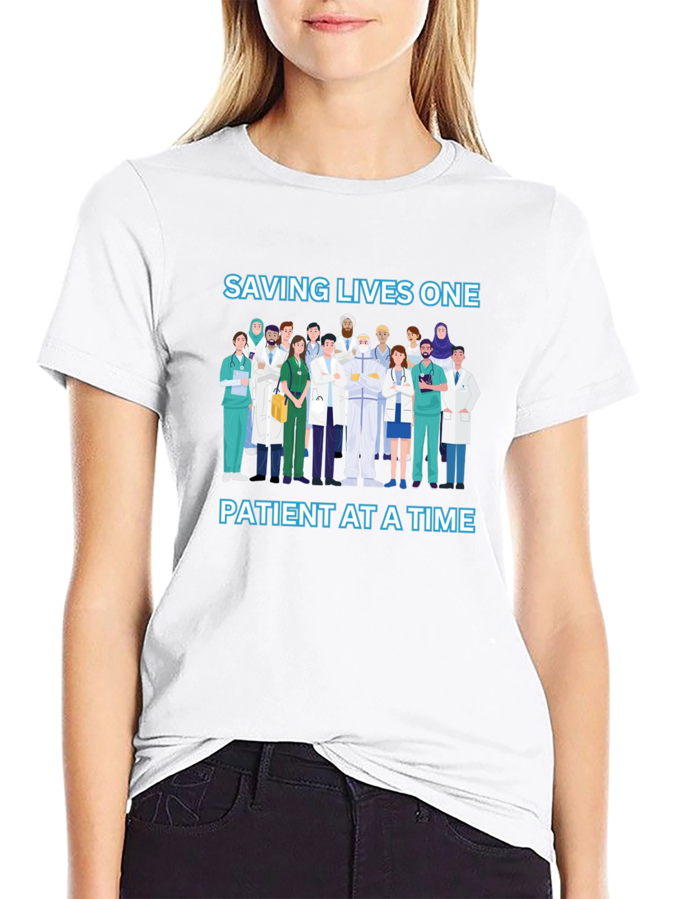 Saving Lives One Patient at a Time T-Shirt