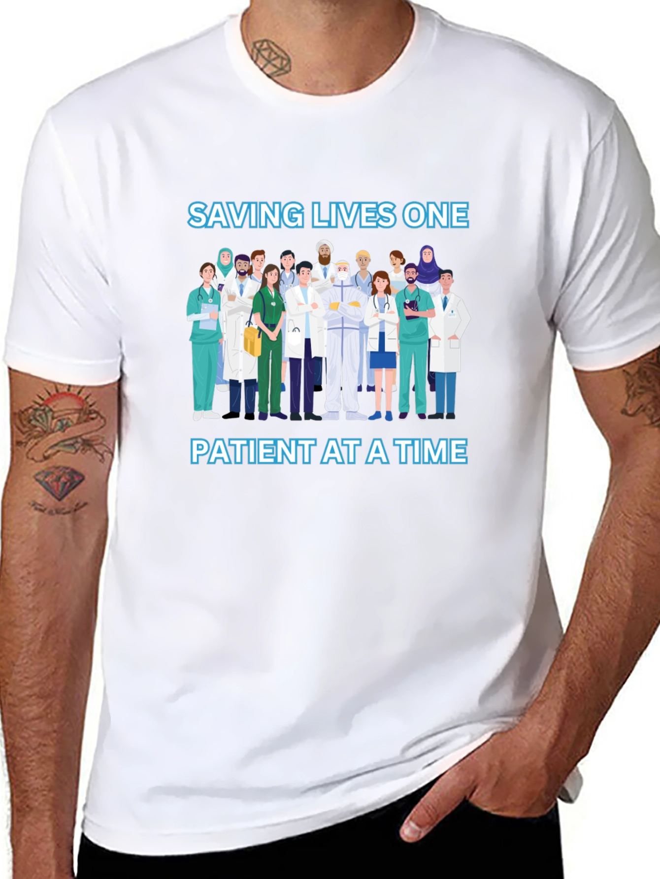 Saving Lives One Patient at a Time T-Shirt