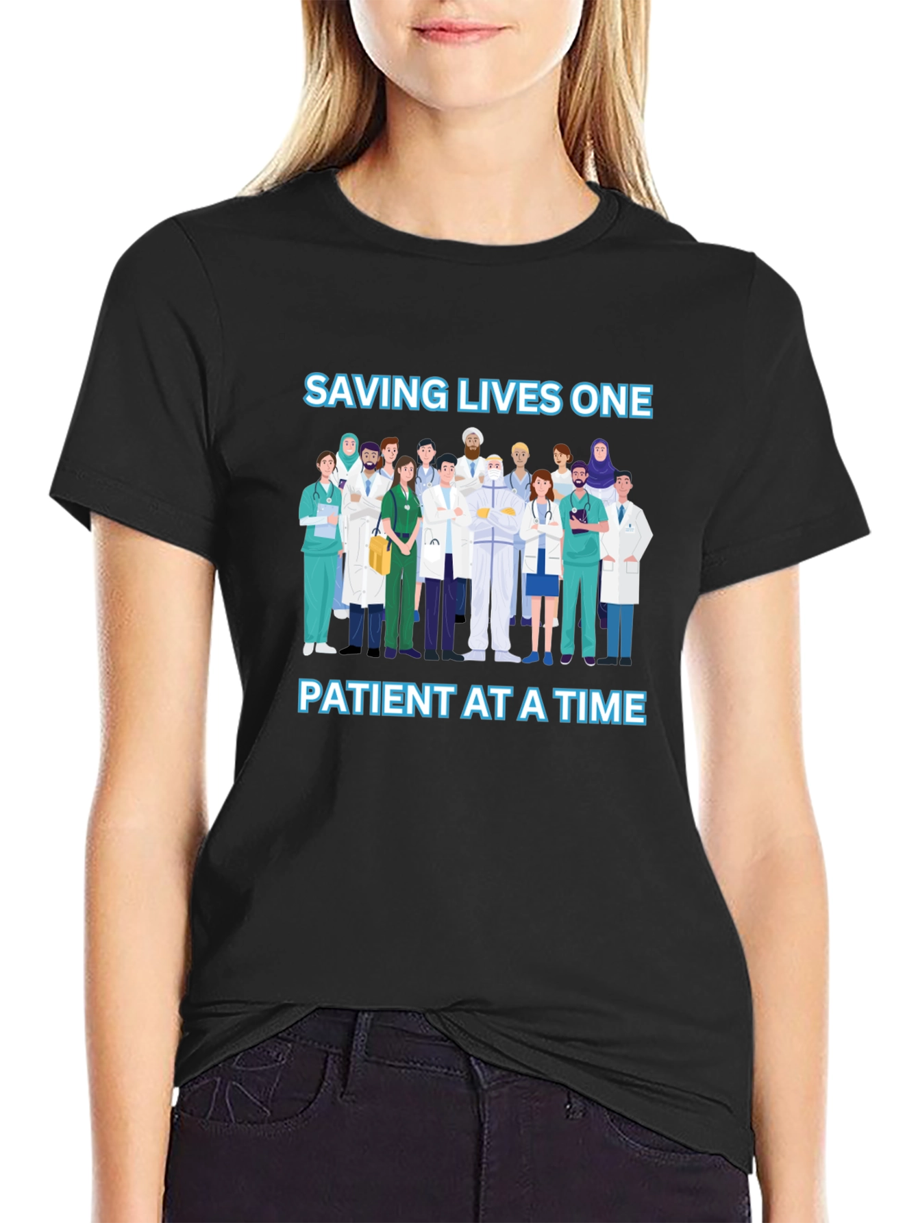 Saving Lives One Patient at a Time T-Shirt