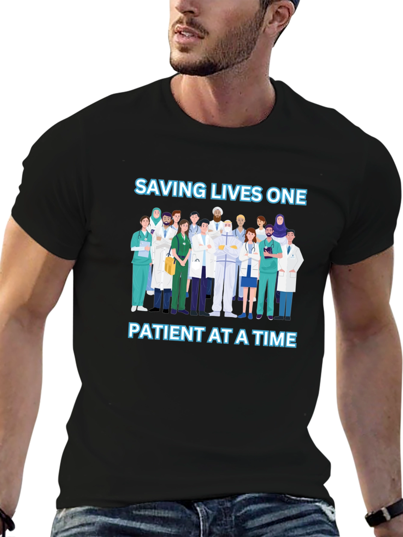 Saving Lives One Patient at a Time T-Shirt