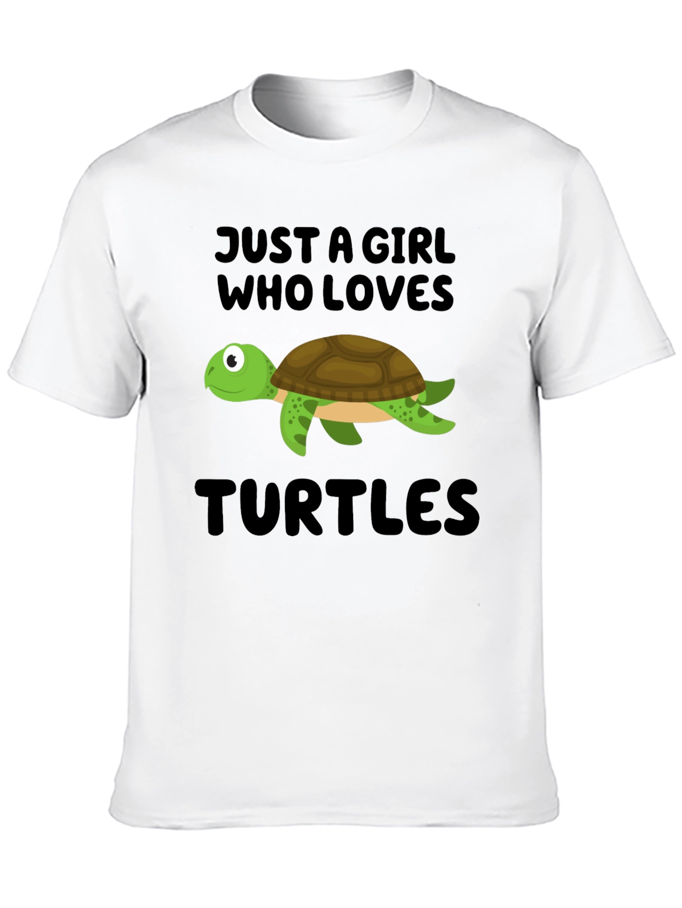 Just a Girl Who Loves Turtles T-Shirt