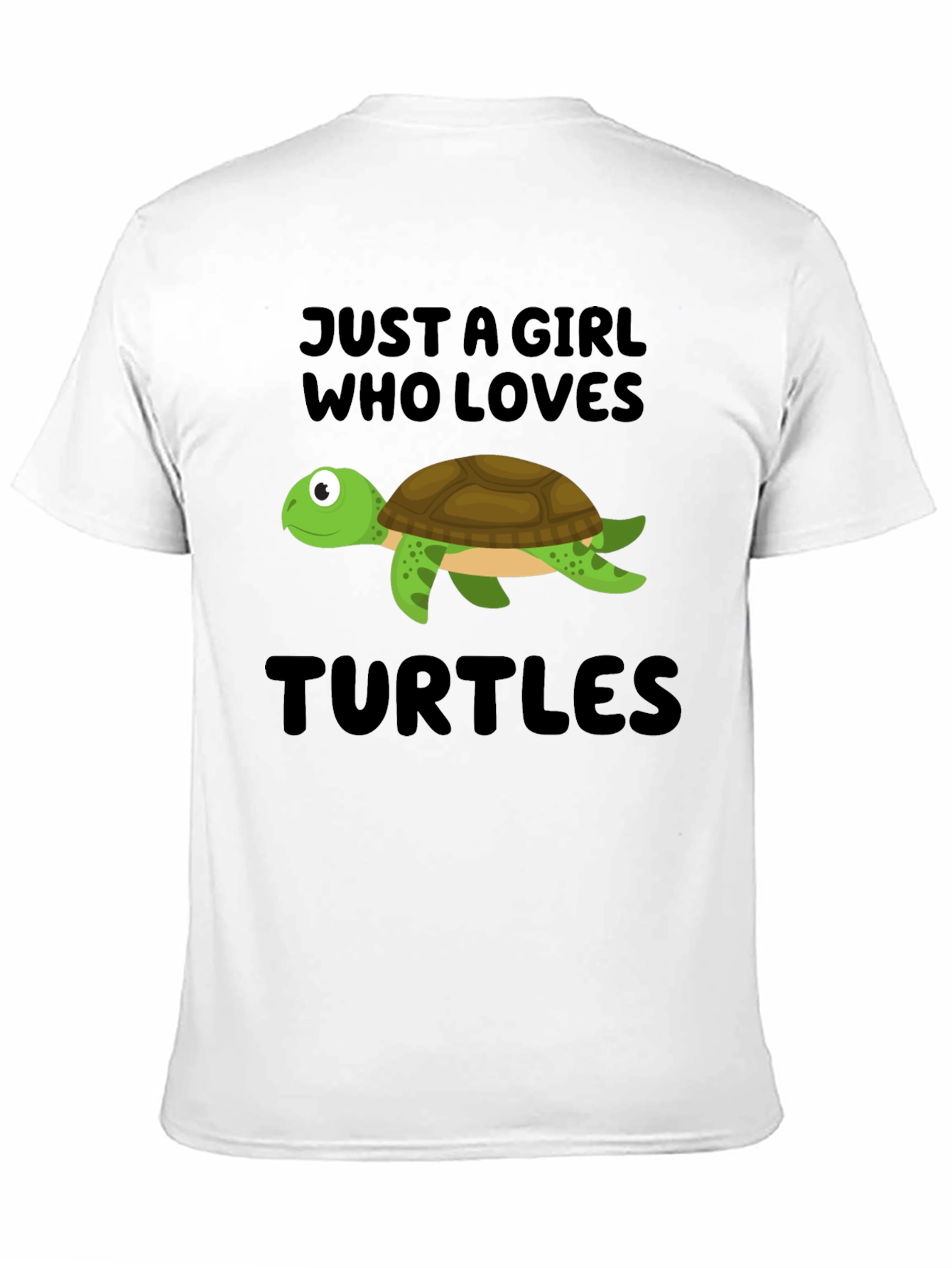 Just a Girl Who Loves Turtles T-Shirt