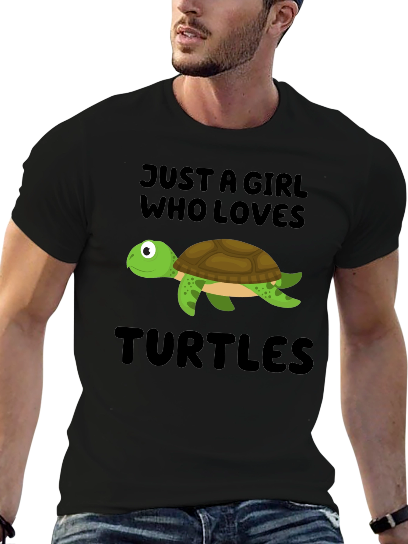 Just a Girl Who Loves Turtles T-Shirt