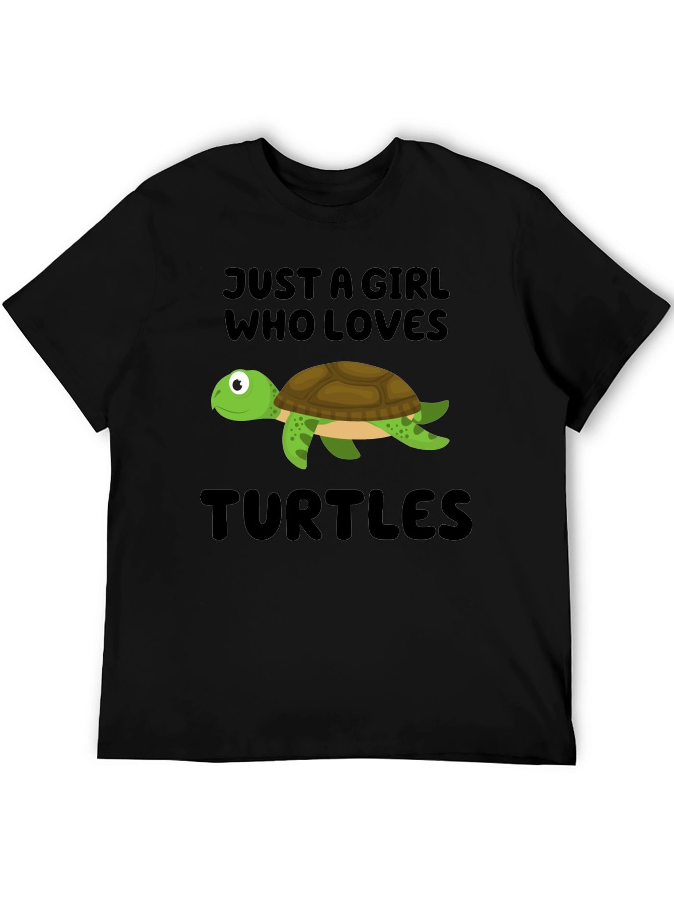 Just a Girl Who Loves Turtles T-Shirt