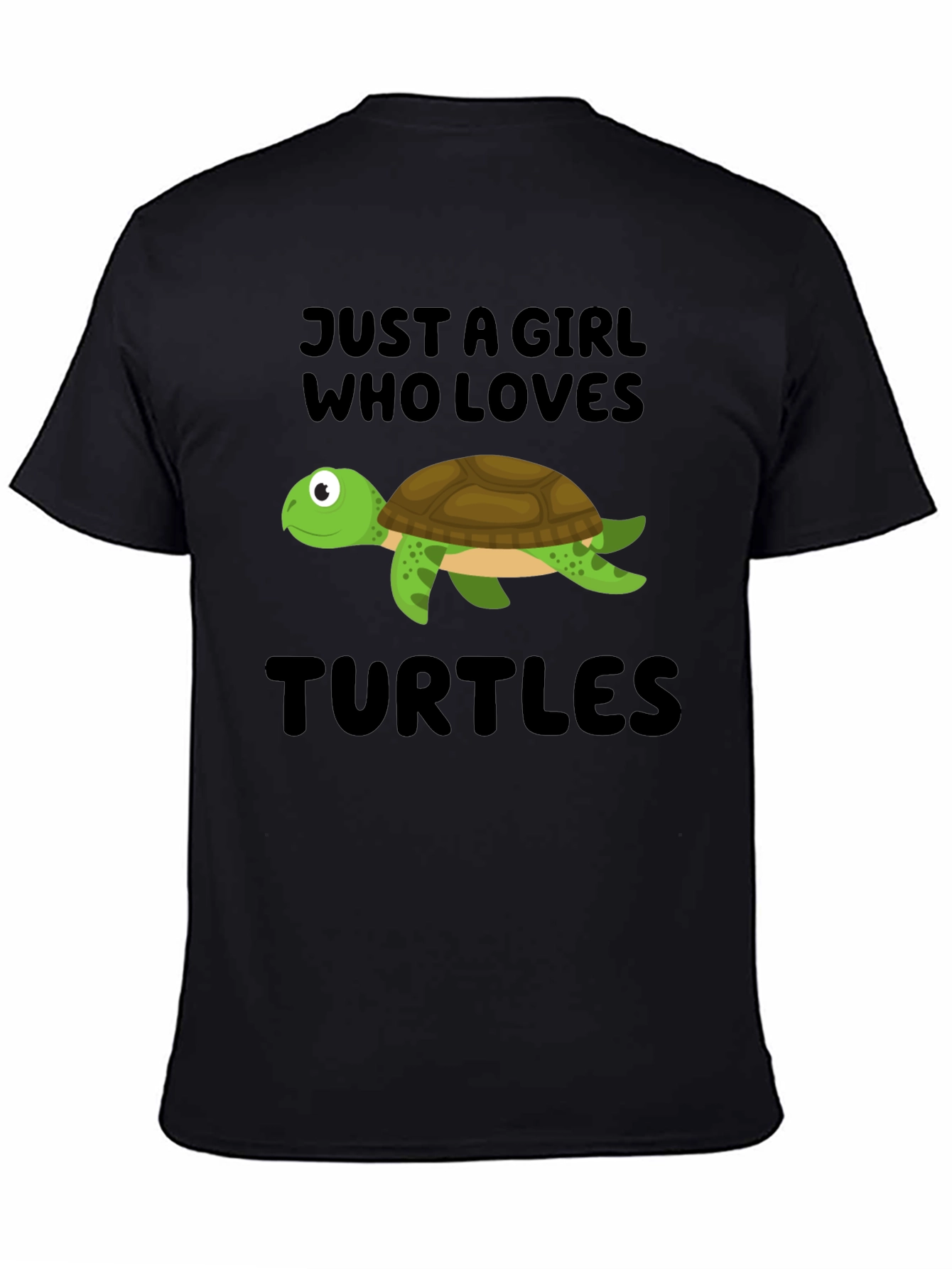 Just a Girl Who Loves Turtles T-Shirt