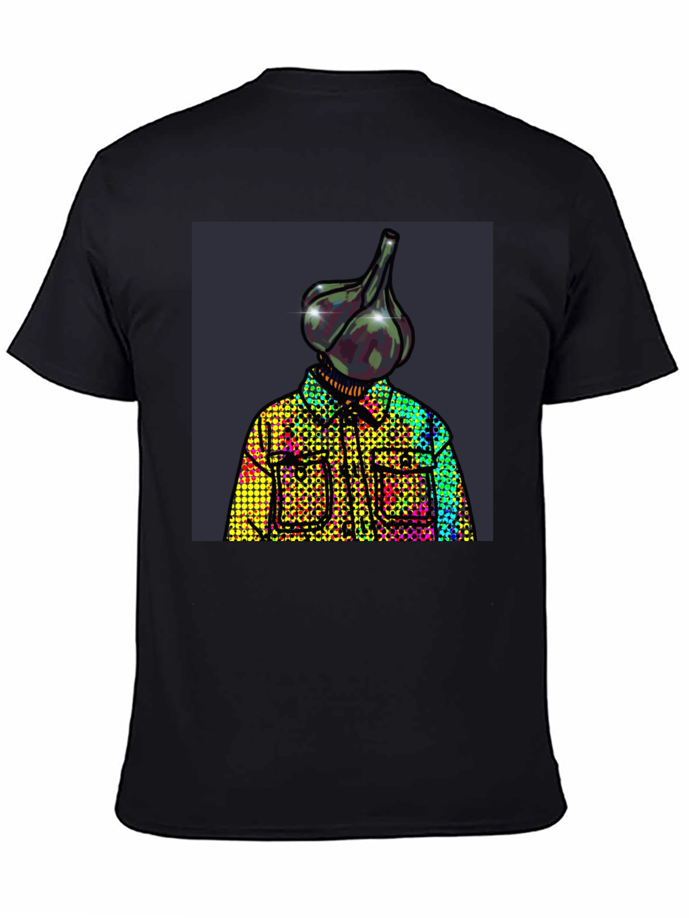 Garlic Head Graphic Tee - Unique Design