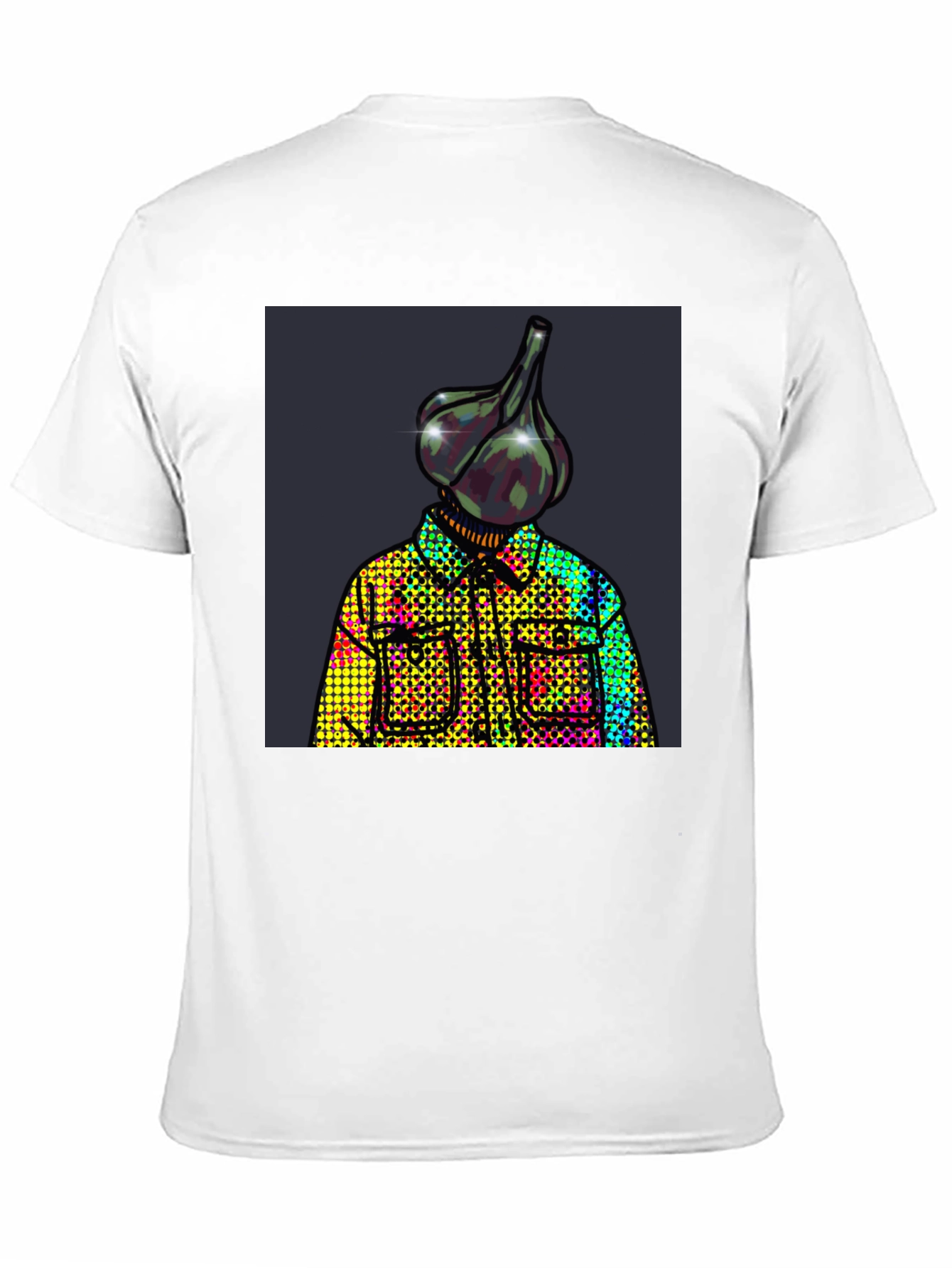 Garlic Head Graphic Tee - Unique Design