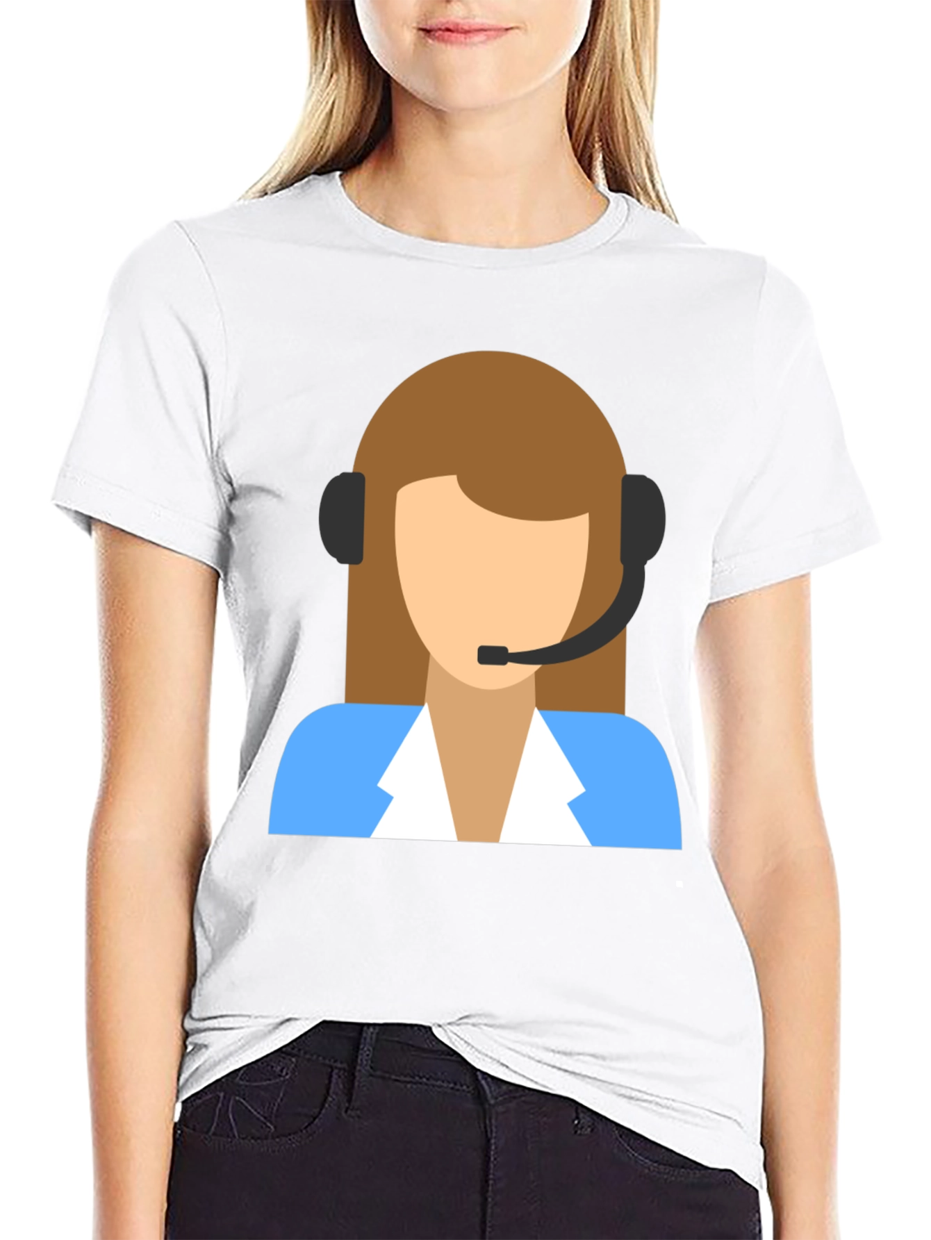 Customer Service Icon T-Shirt