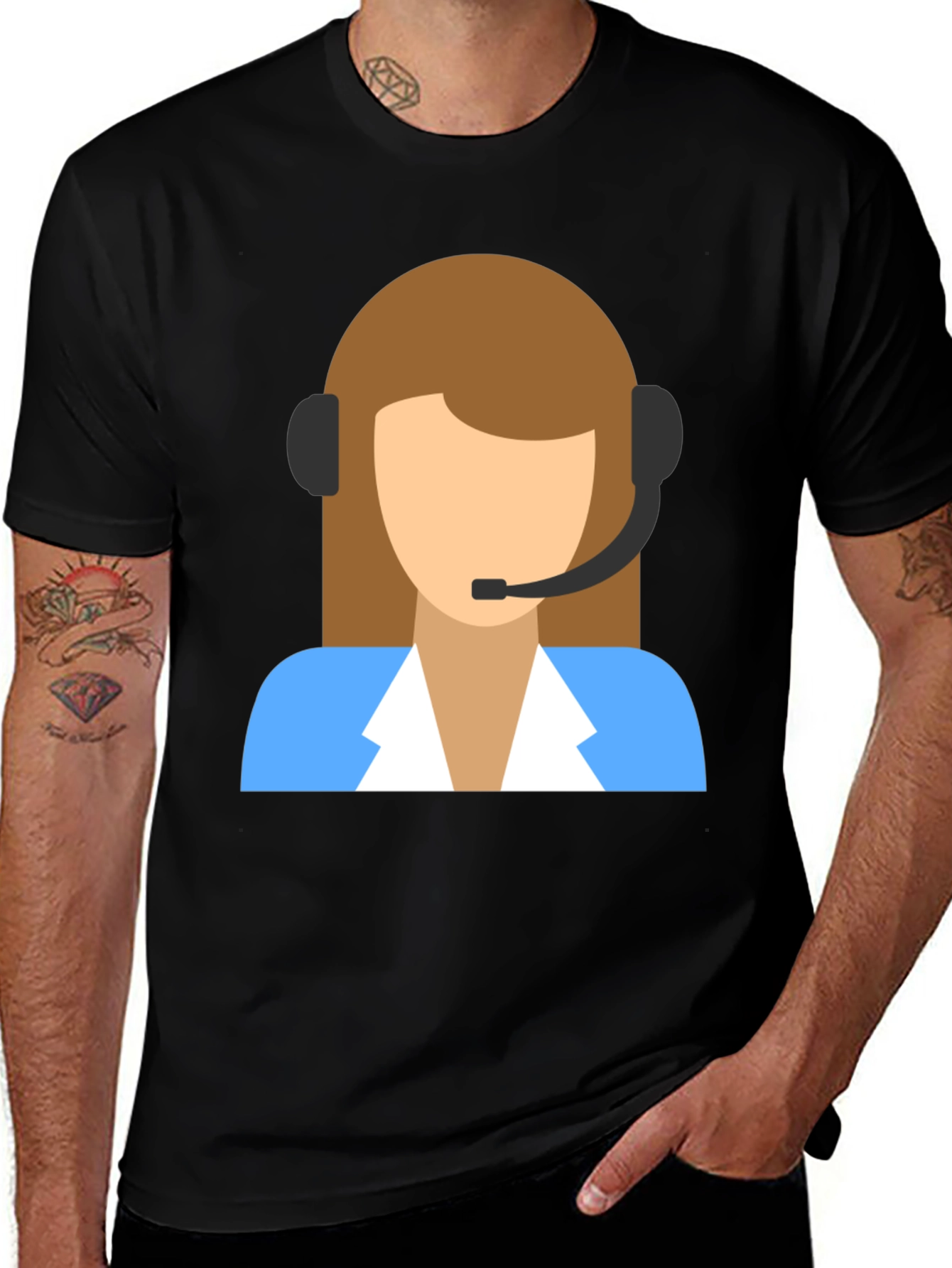 Customer Service Icon T-Shirt