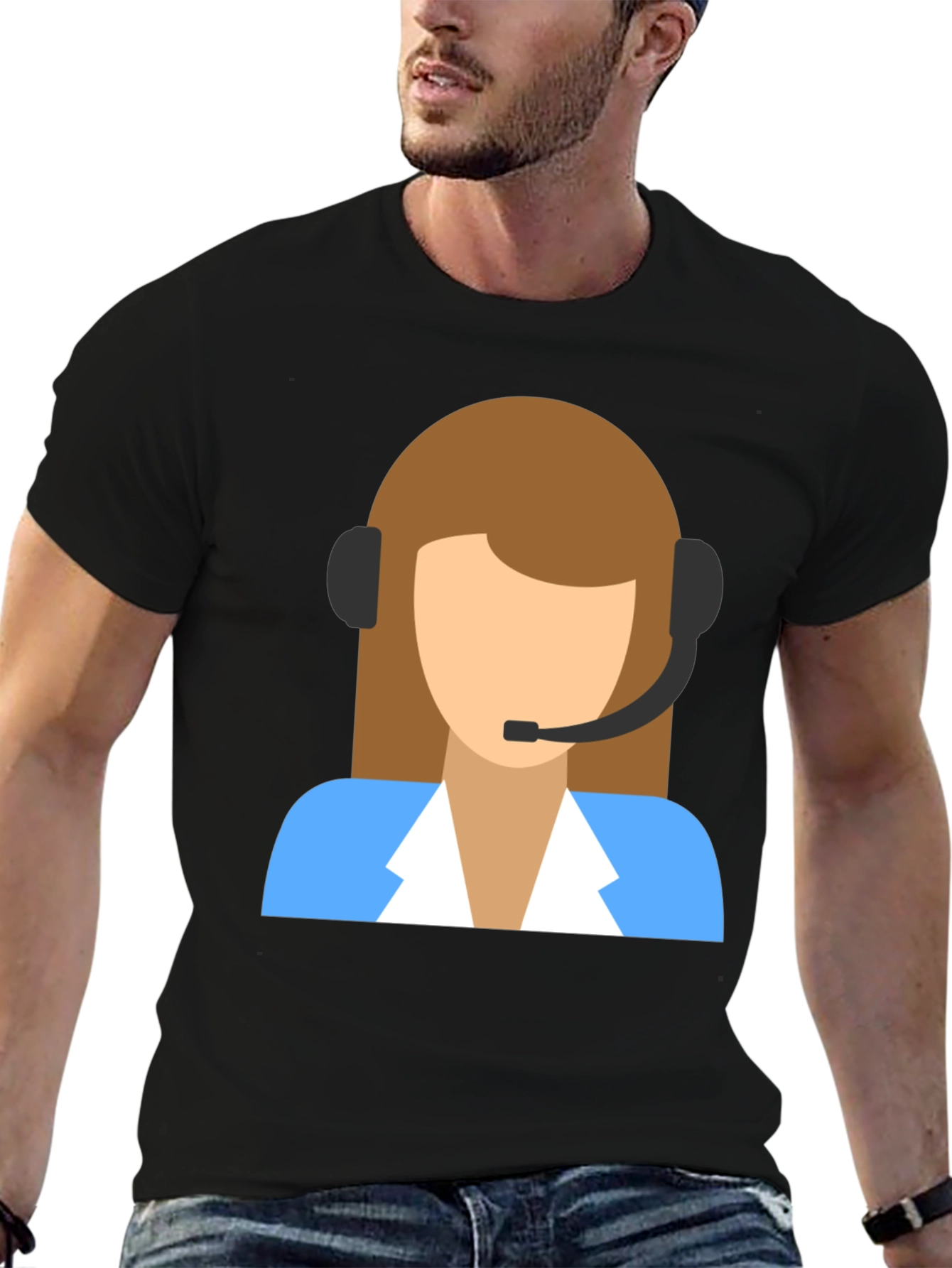 Customer Service Icon T-Shirt