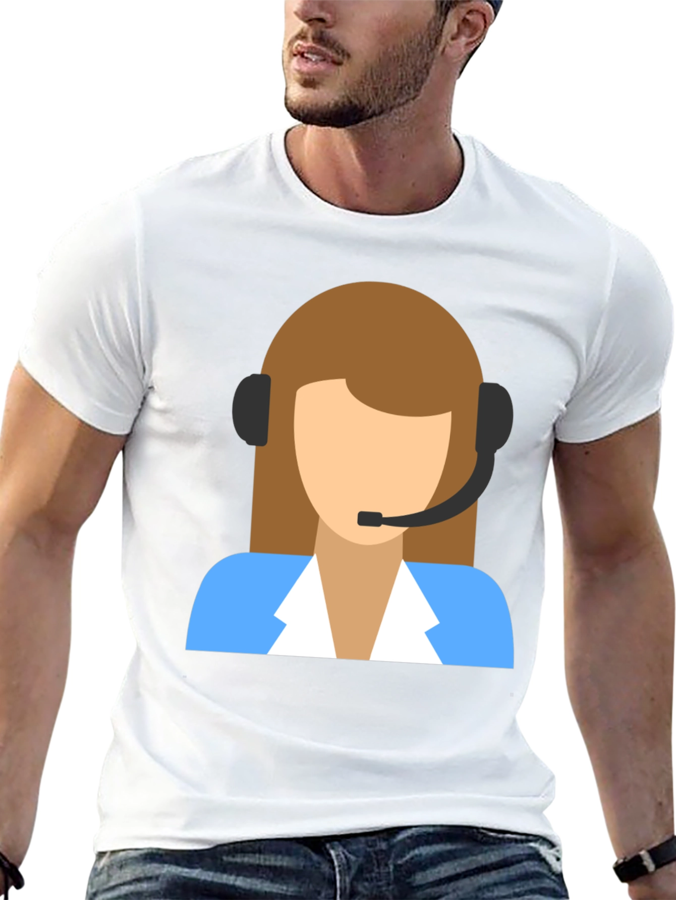 Customer Service Icon T-Shirt