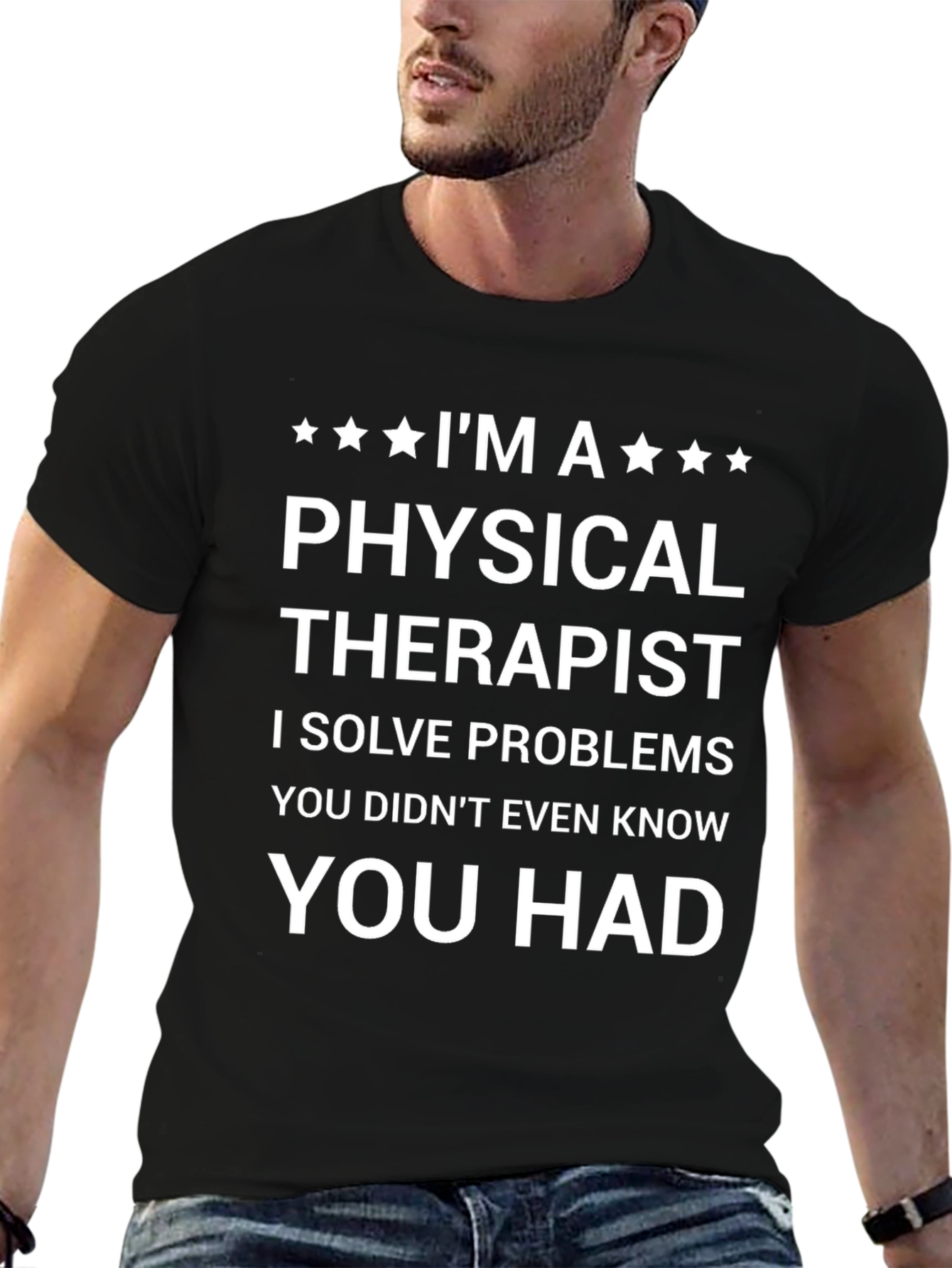 Physical Therapist Novelty Graphic T-Shirt