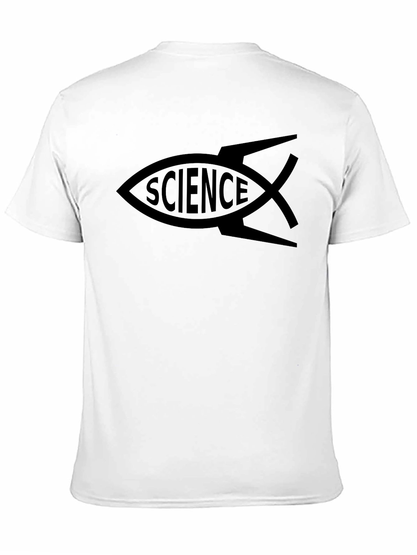 Science Fish T-Shirt - Black
