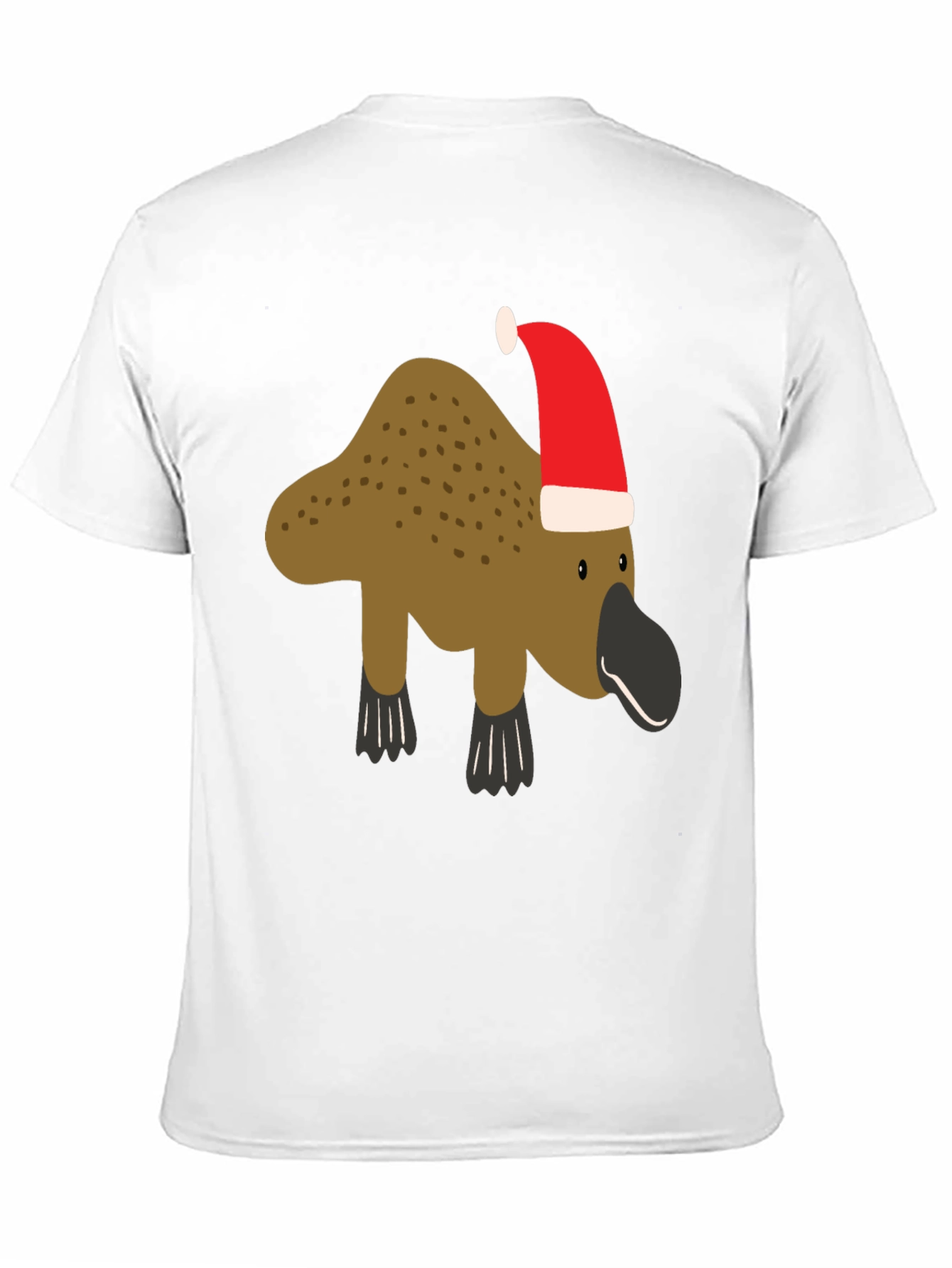 Festive Platypus Christmas T-Shirt