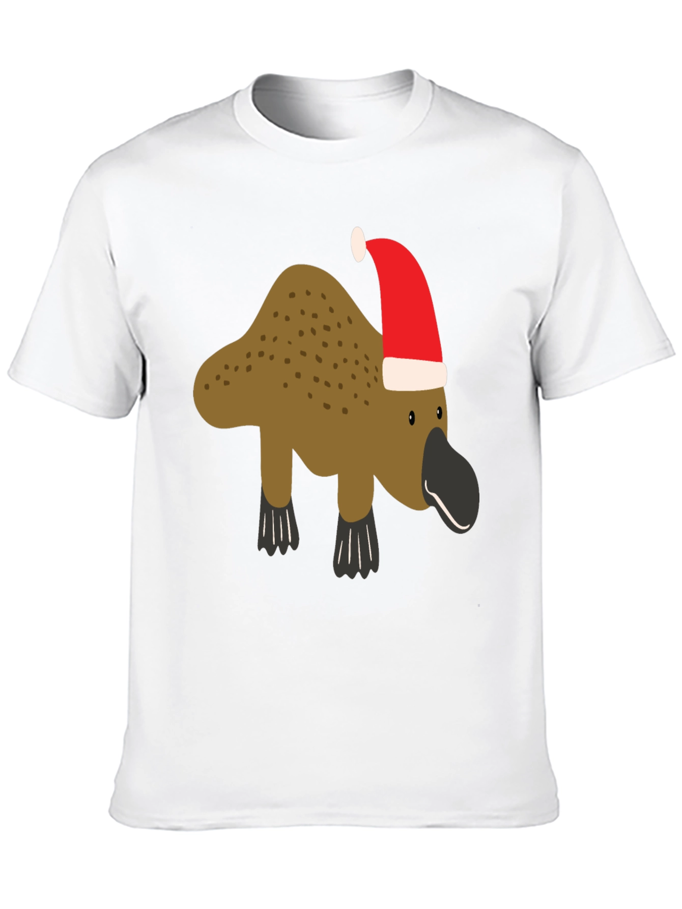 Festive Platypus Christmas T-Shirt
