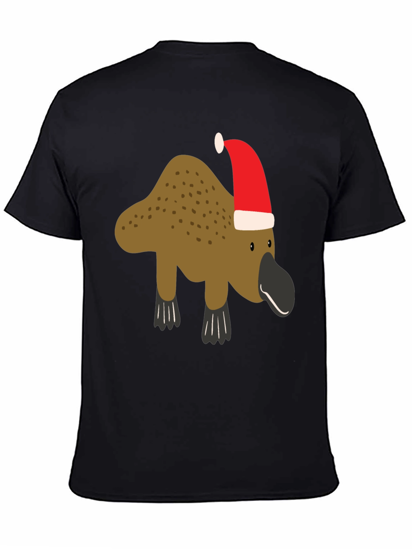 Festive Platypus Christmas T-Shirt
