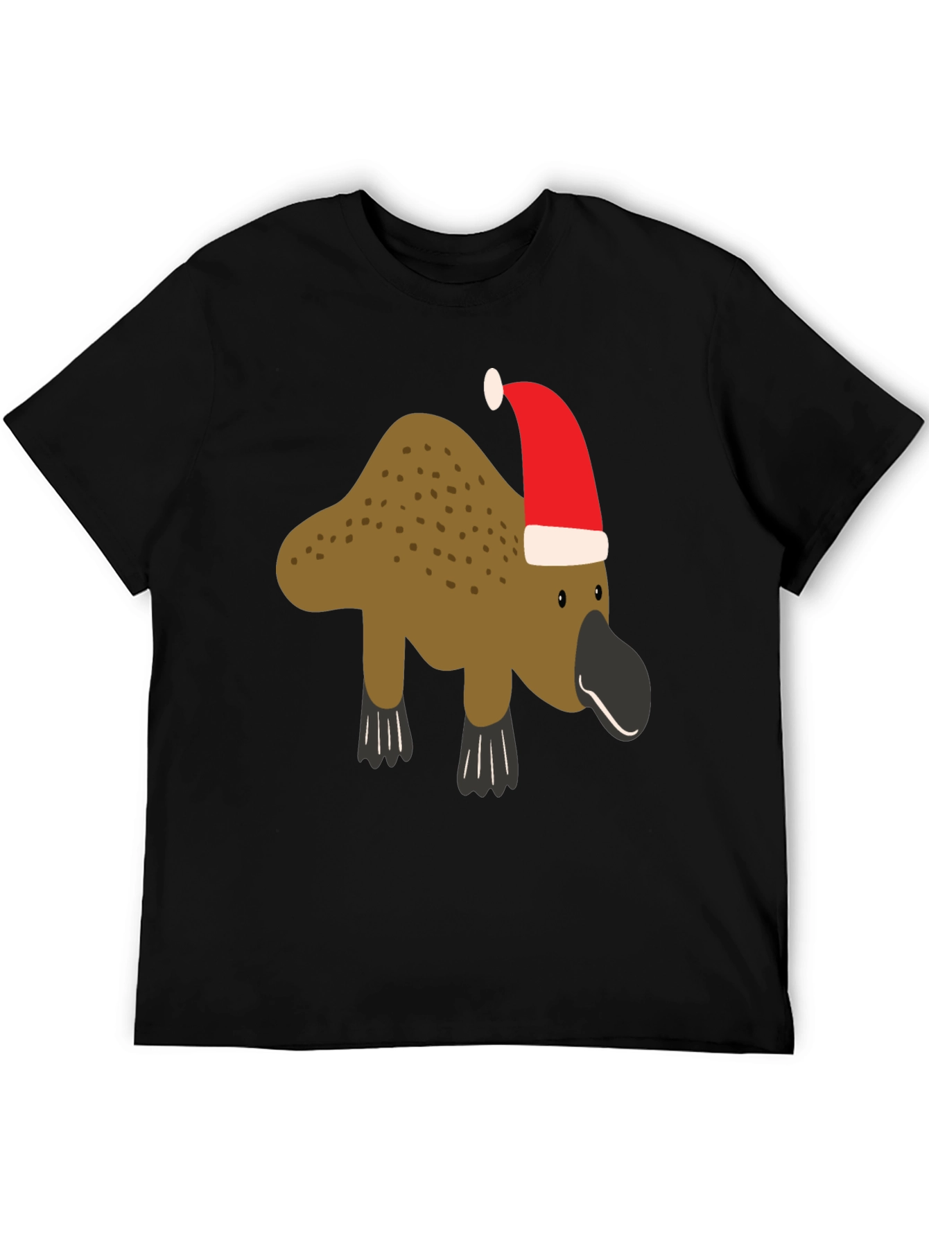 Festive Platypus Christmas T-Shirt