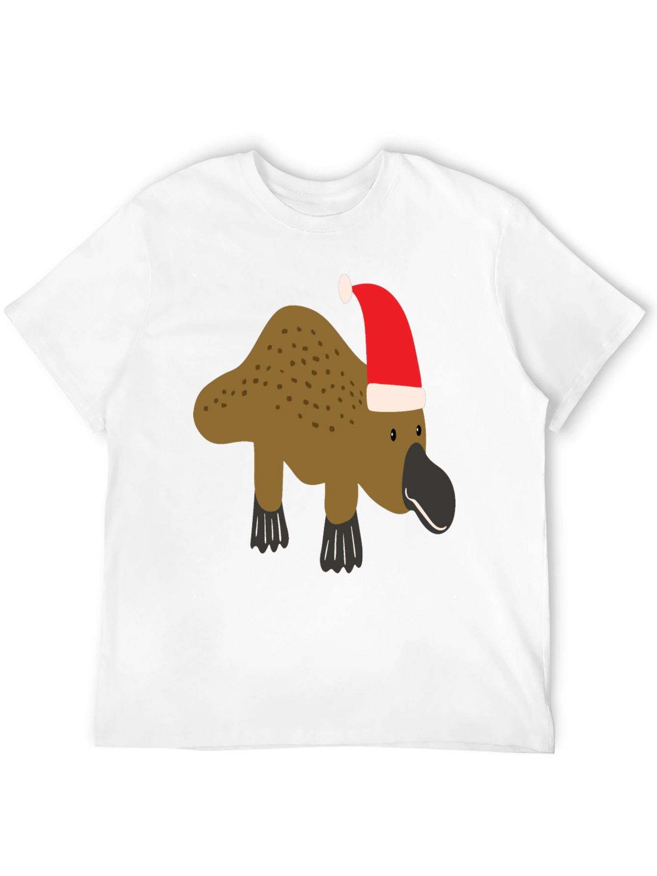 Festive Platypus Christmas T-Shirt