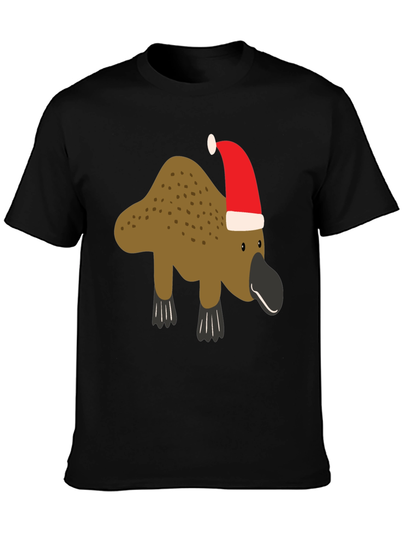 Festive Platypus Christmas T-Shirt