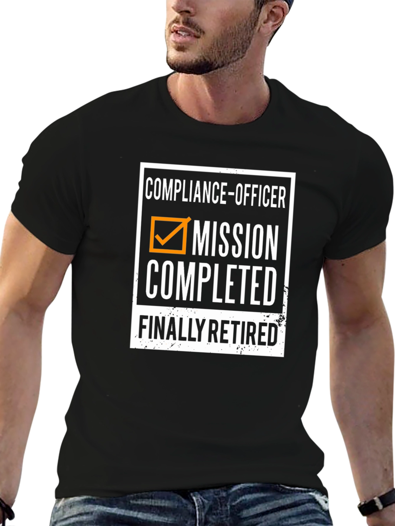 Compliance Officer Retirement T-Shirt - Mission Completed