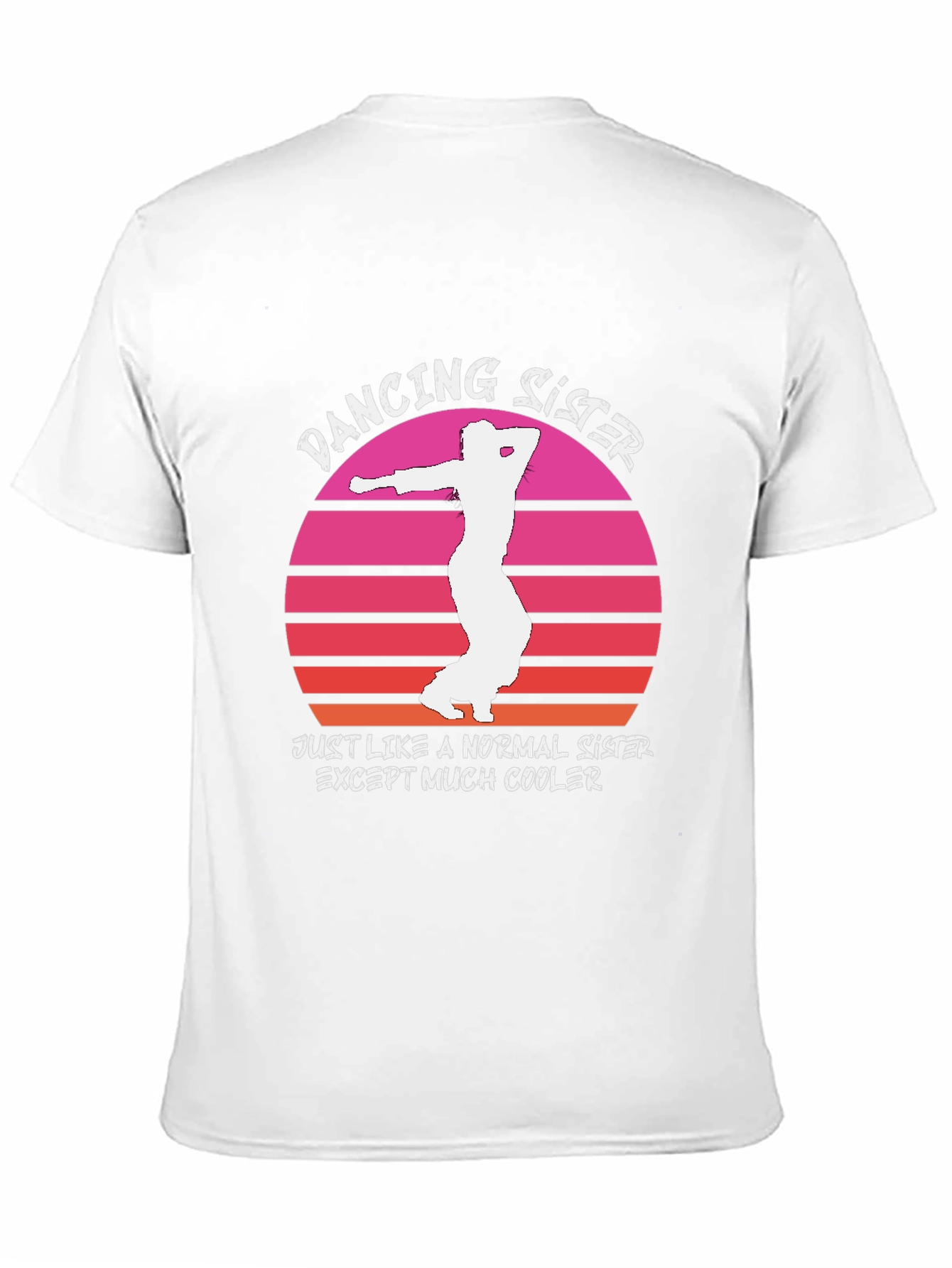 Dancing Sister Graphic Tee - Cool & Fun!