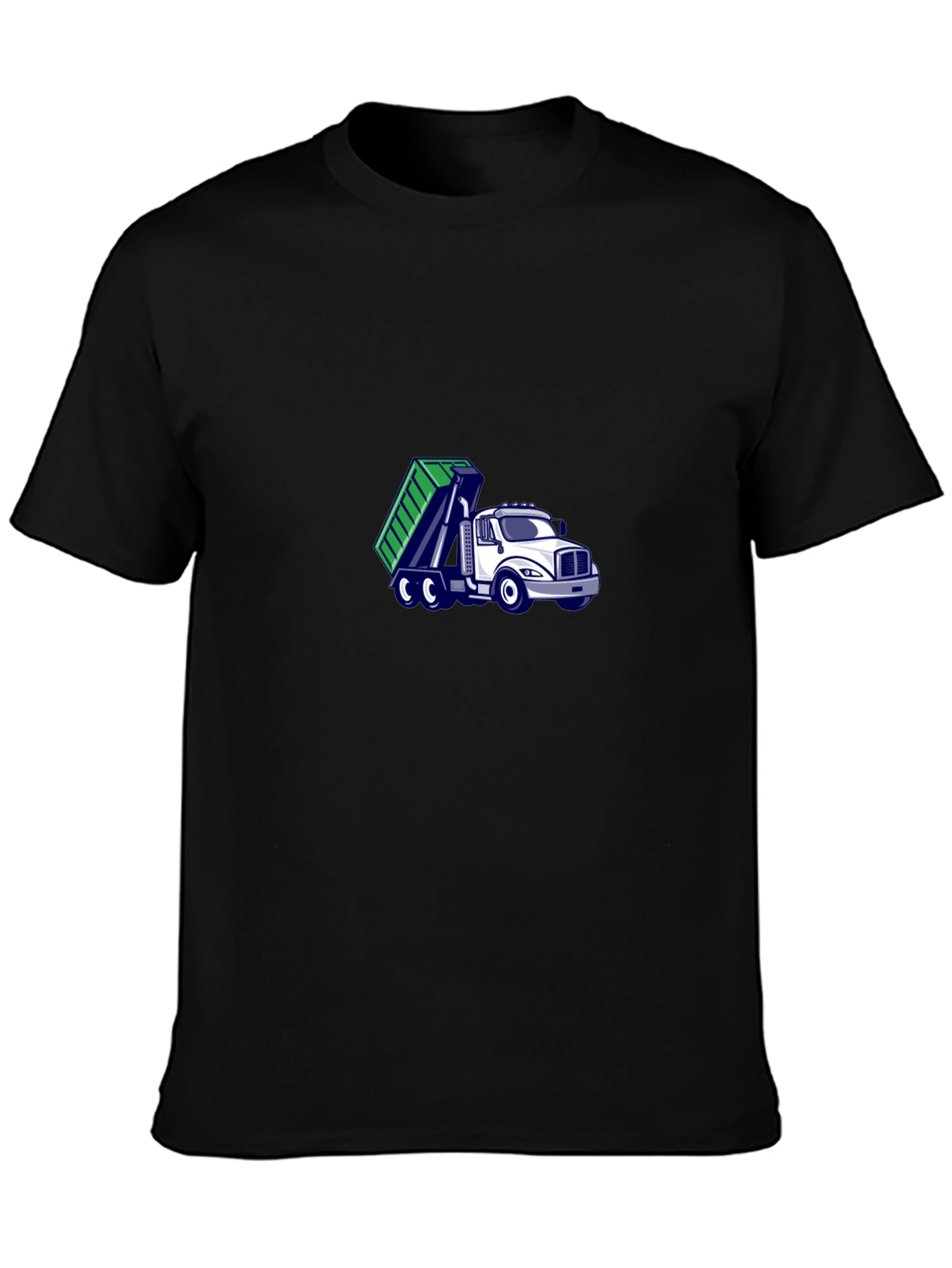 Black Dump Truck T-Shirt