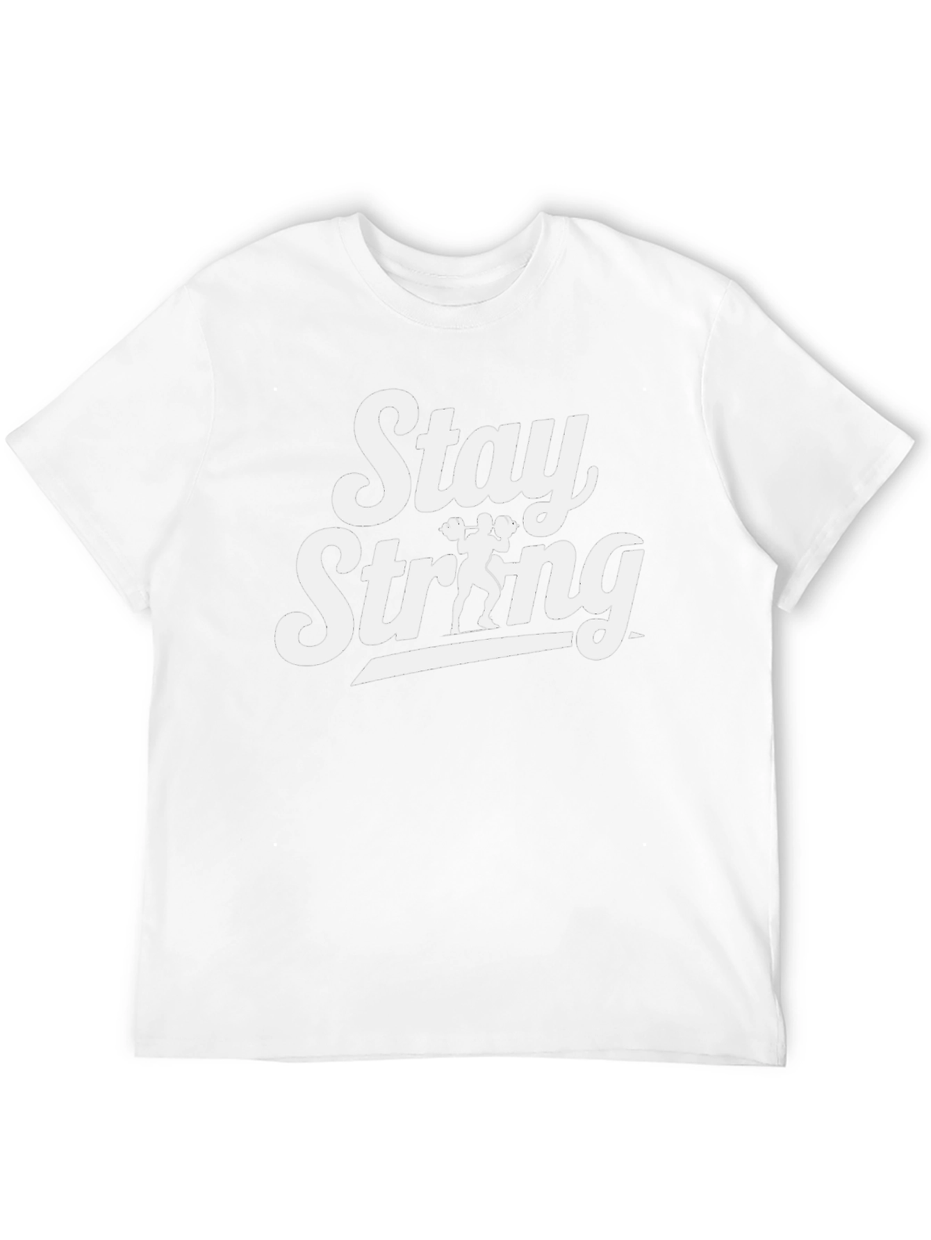 Stay Strong Graphic Tee - Black T-Shirt