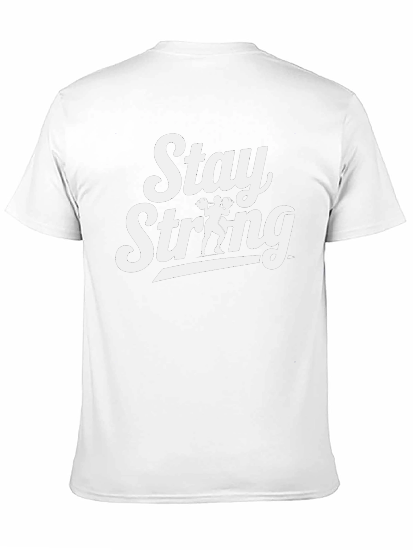 Stay Strong Graphic Tee - Black T-Shirt