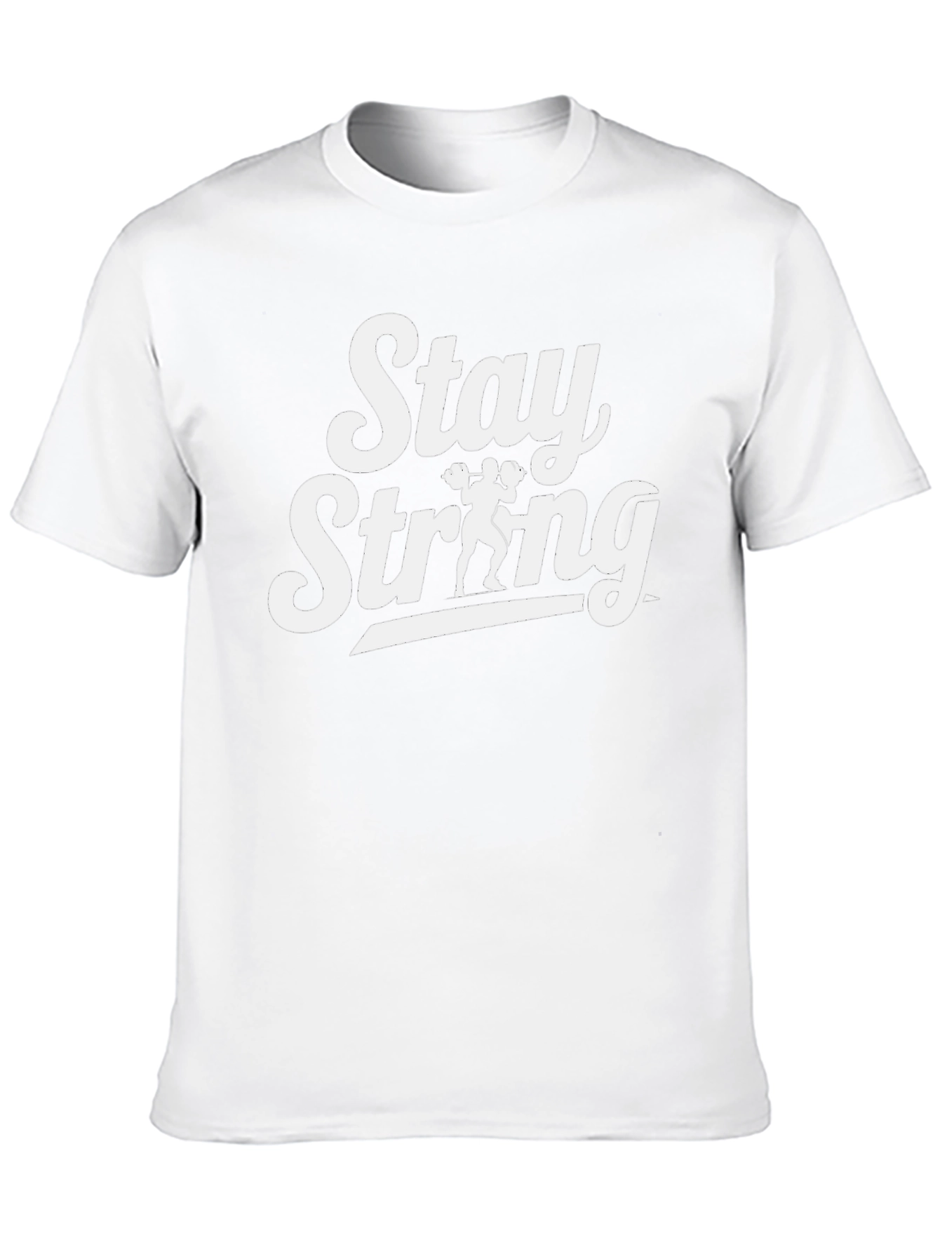 Stay Strong Graphic Tee - Black T-Shirt