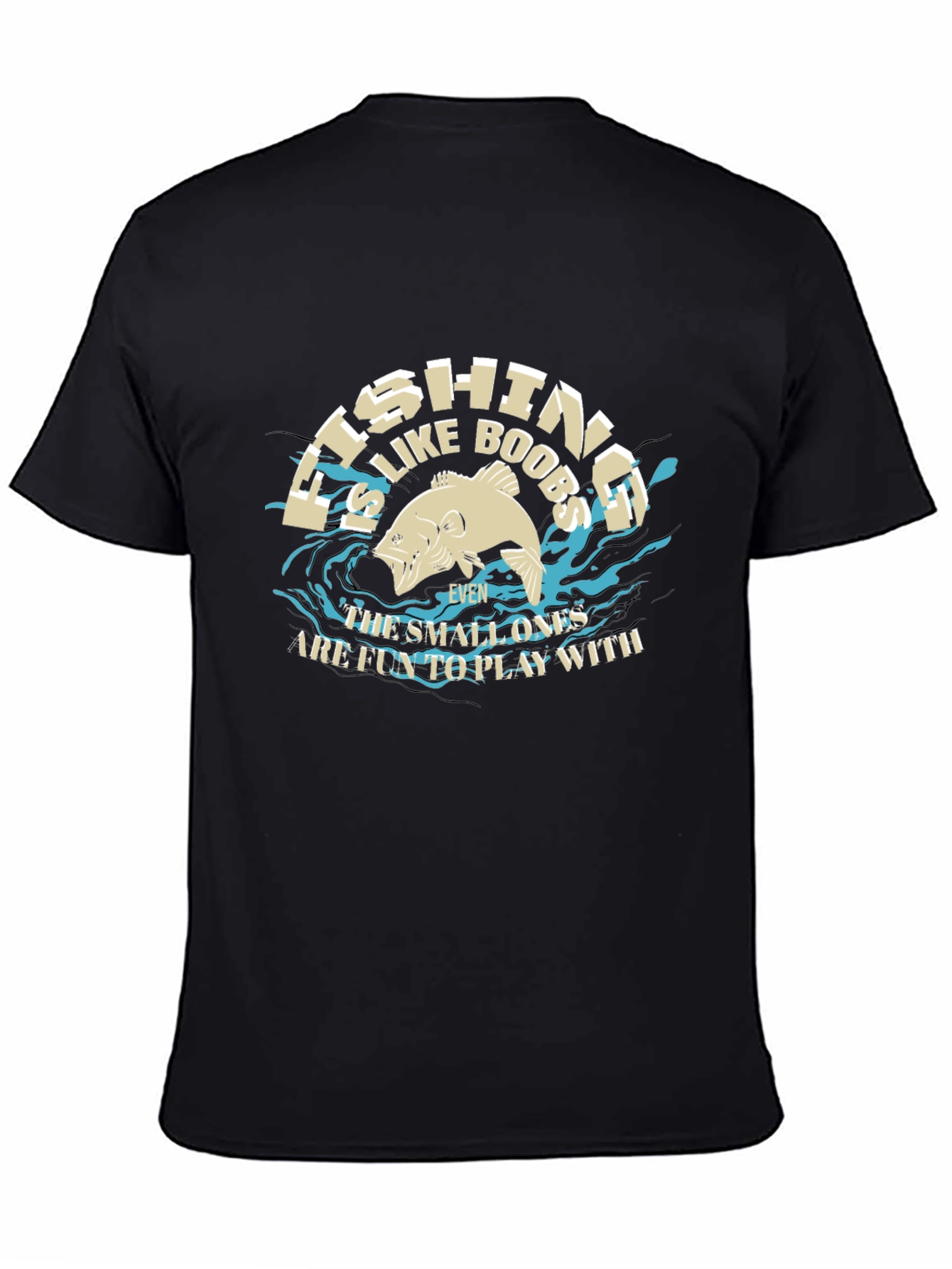 Fishing Like Boobs Funny T-Shirt