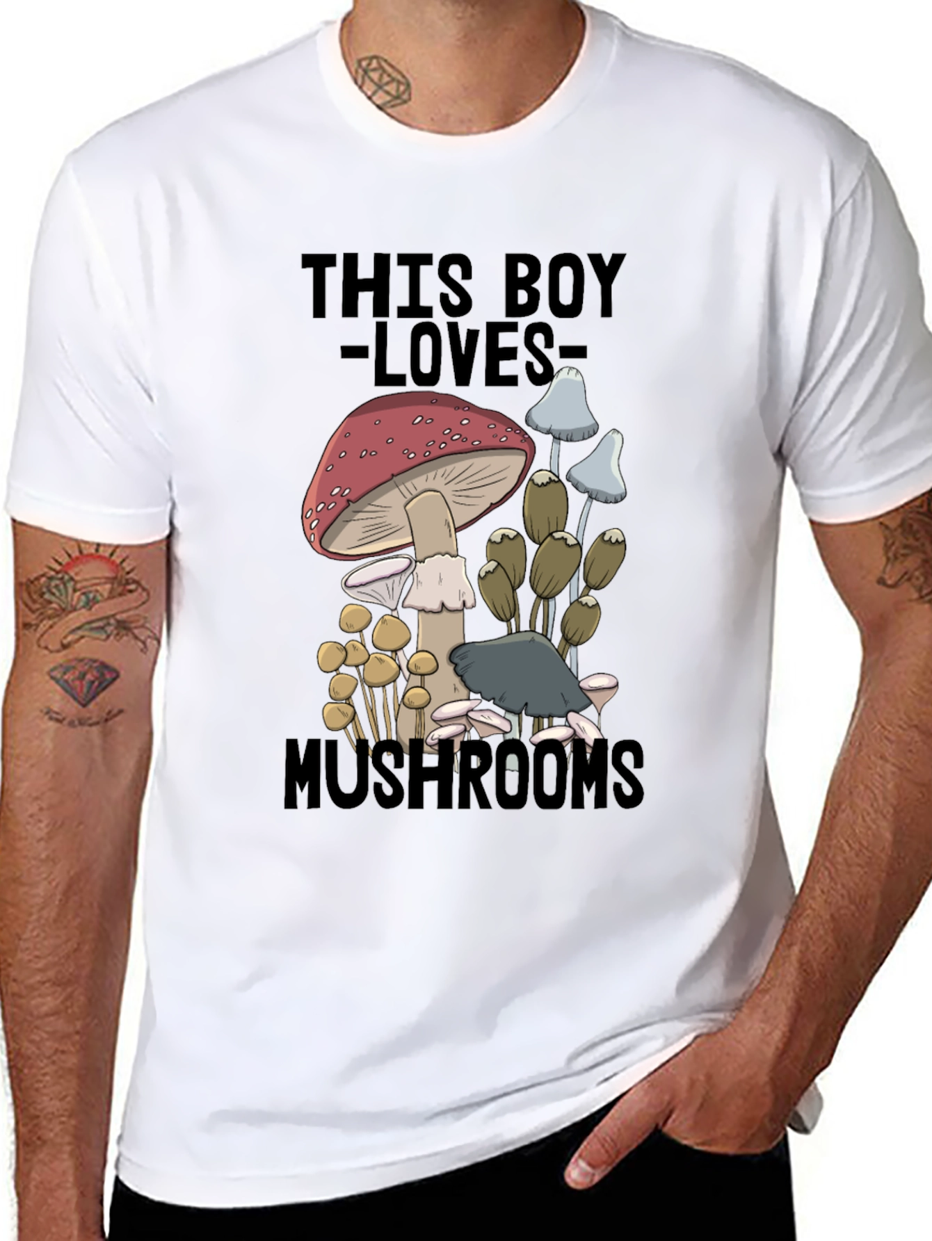 Mushroom Lover Graphic Tee