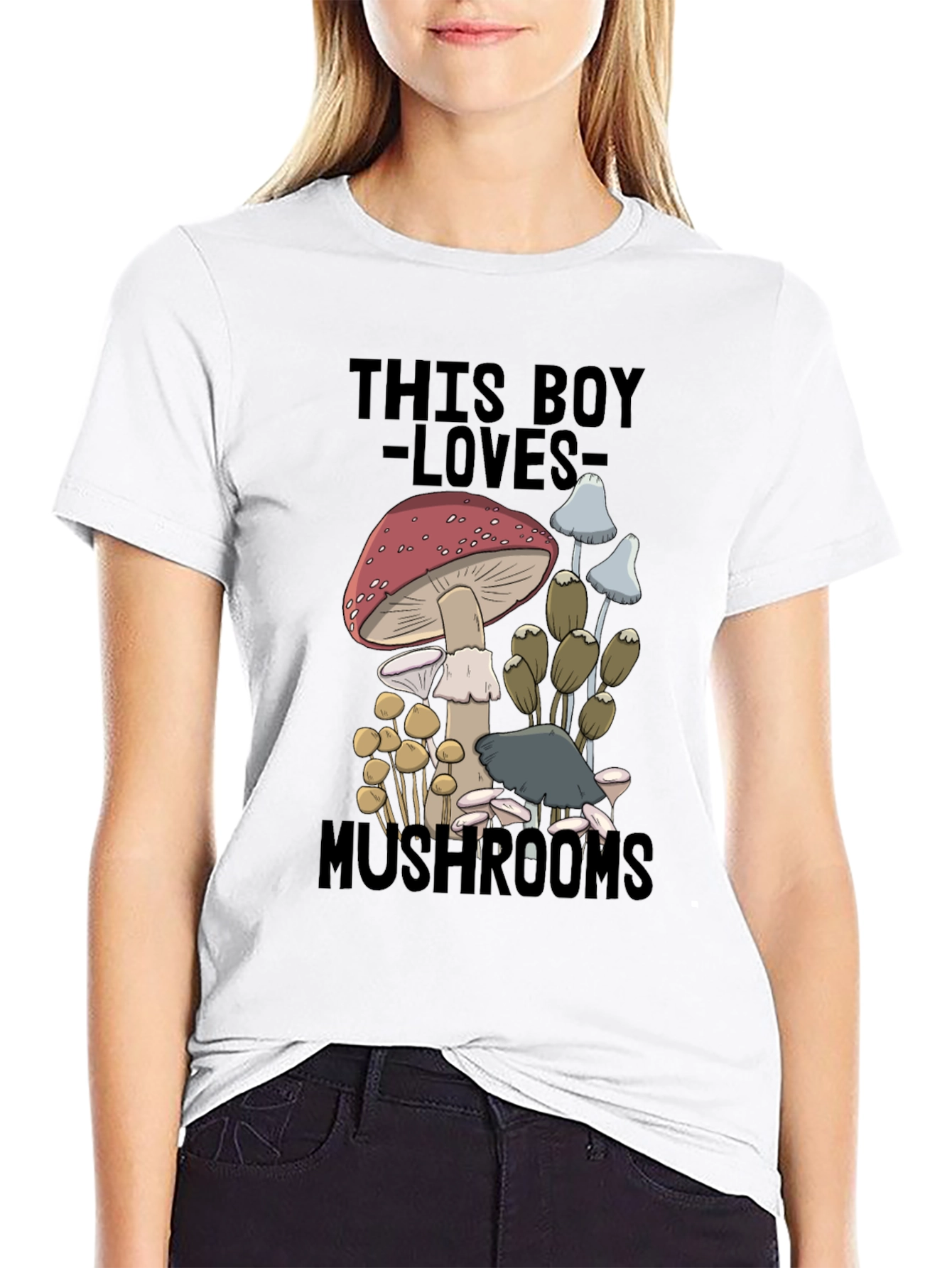 Mushroom Lover Graphic Tee