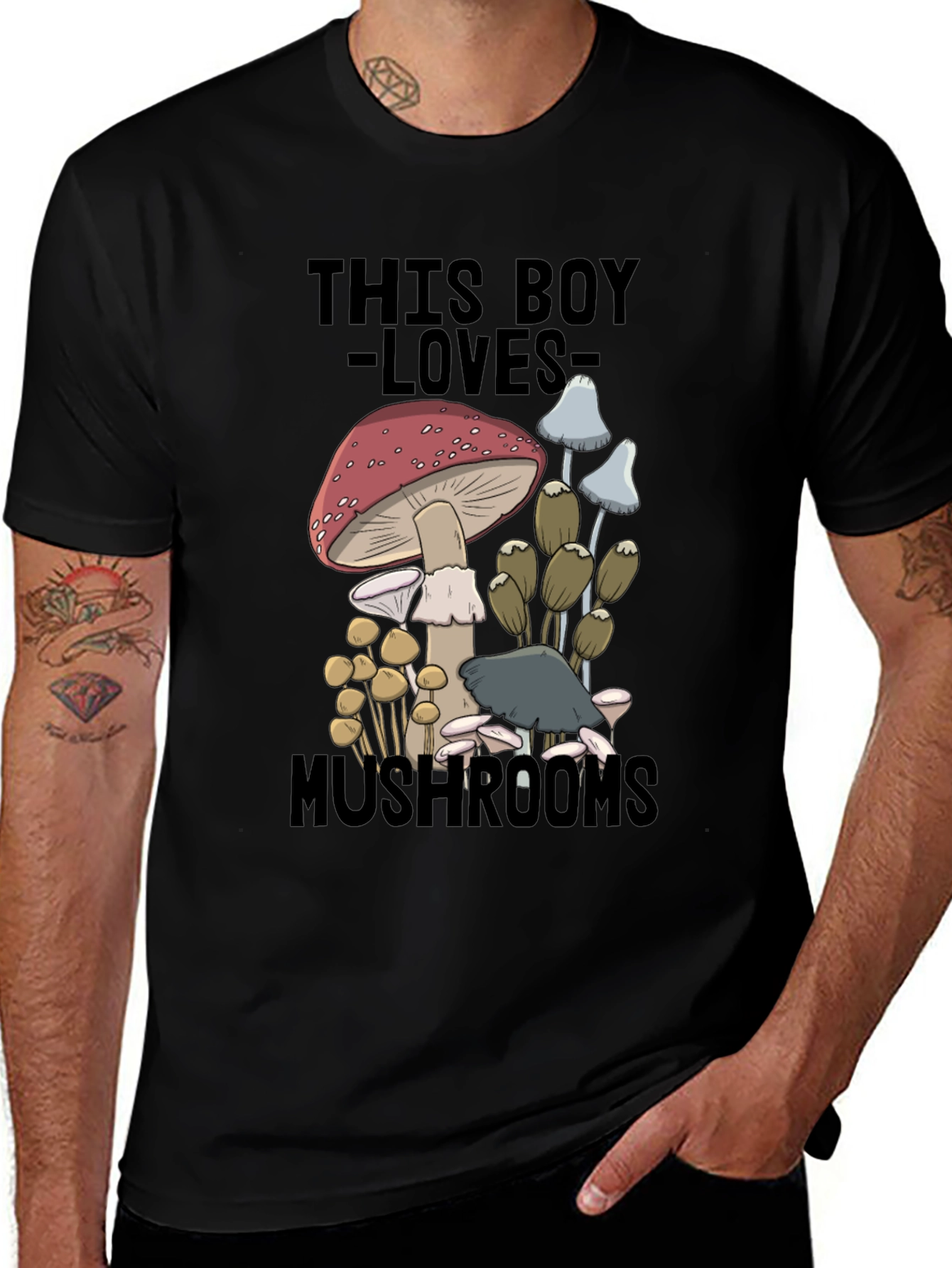 Mushroom Lover Graphic Tee